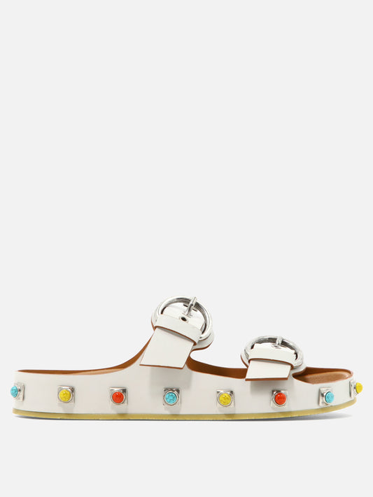 "Crown Me" sandals