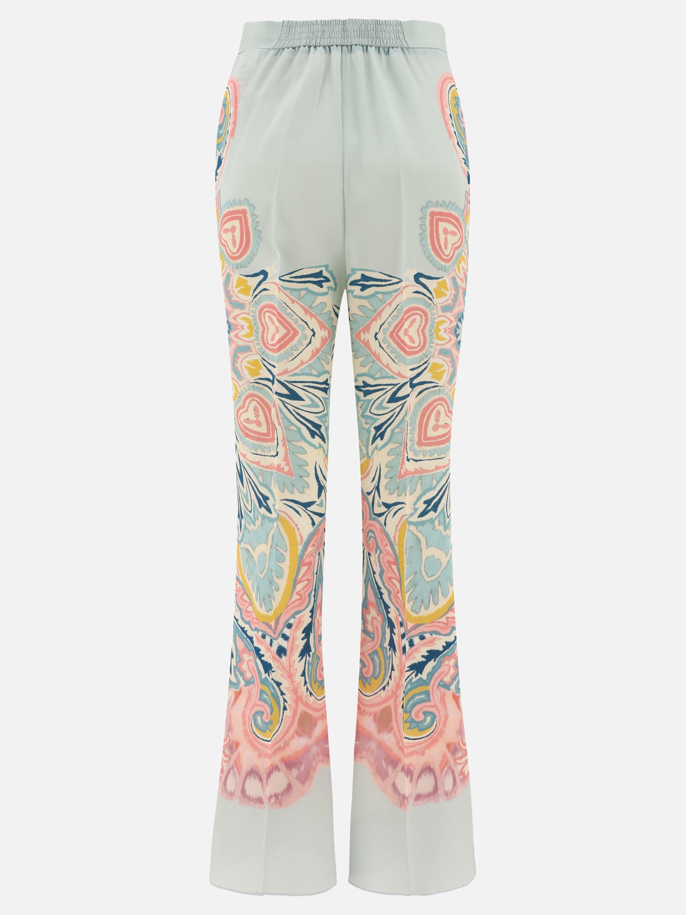 Printed palazzo trousers