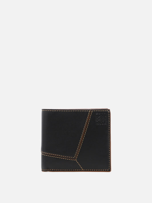 "Puzzle Stitches" bifold wallet