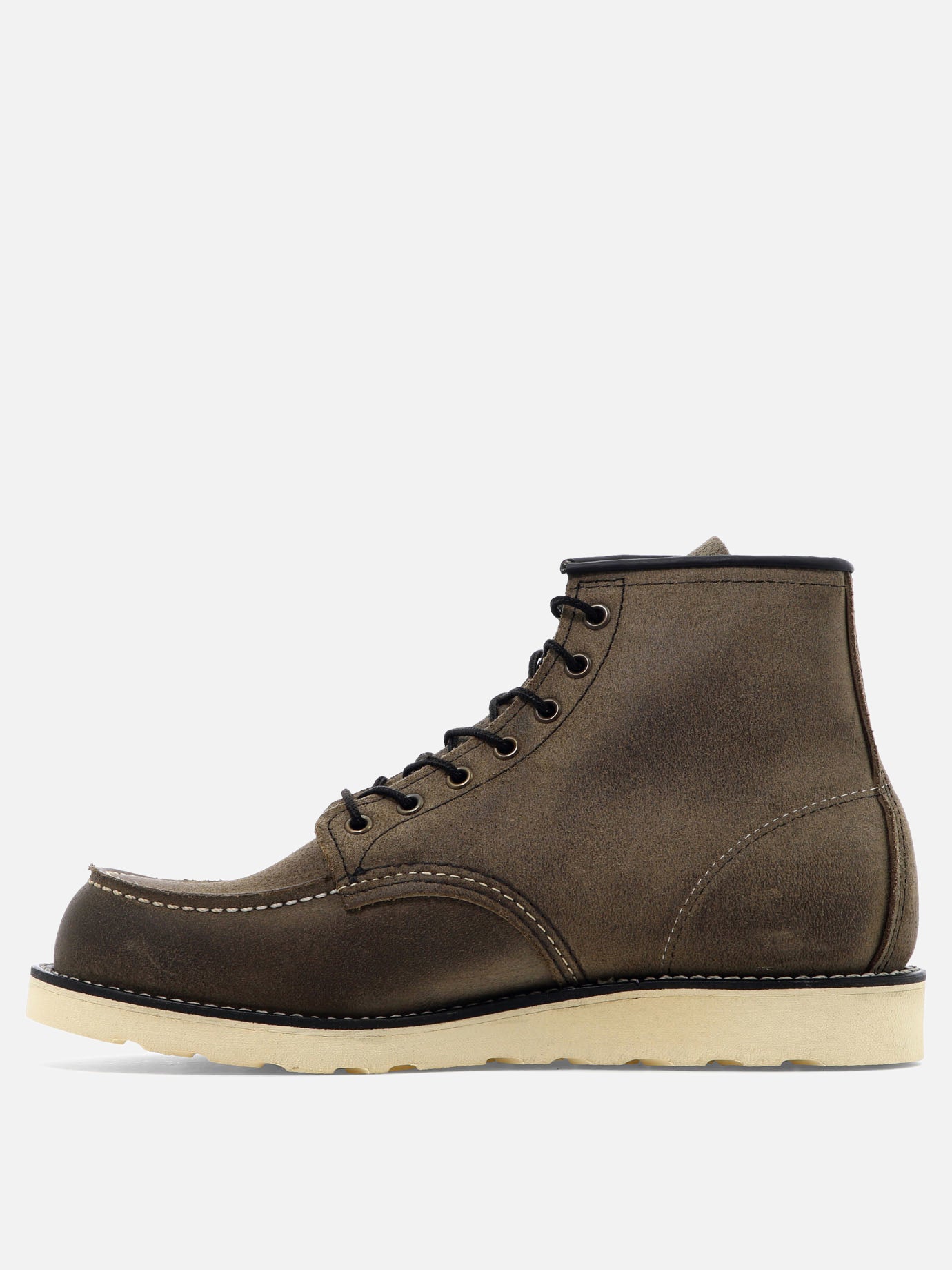 "Classic Moc Toe" lace-up boots