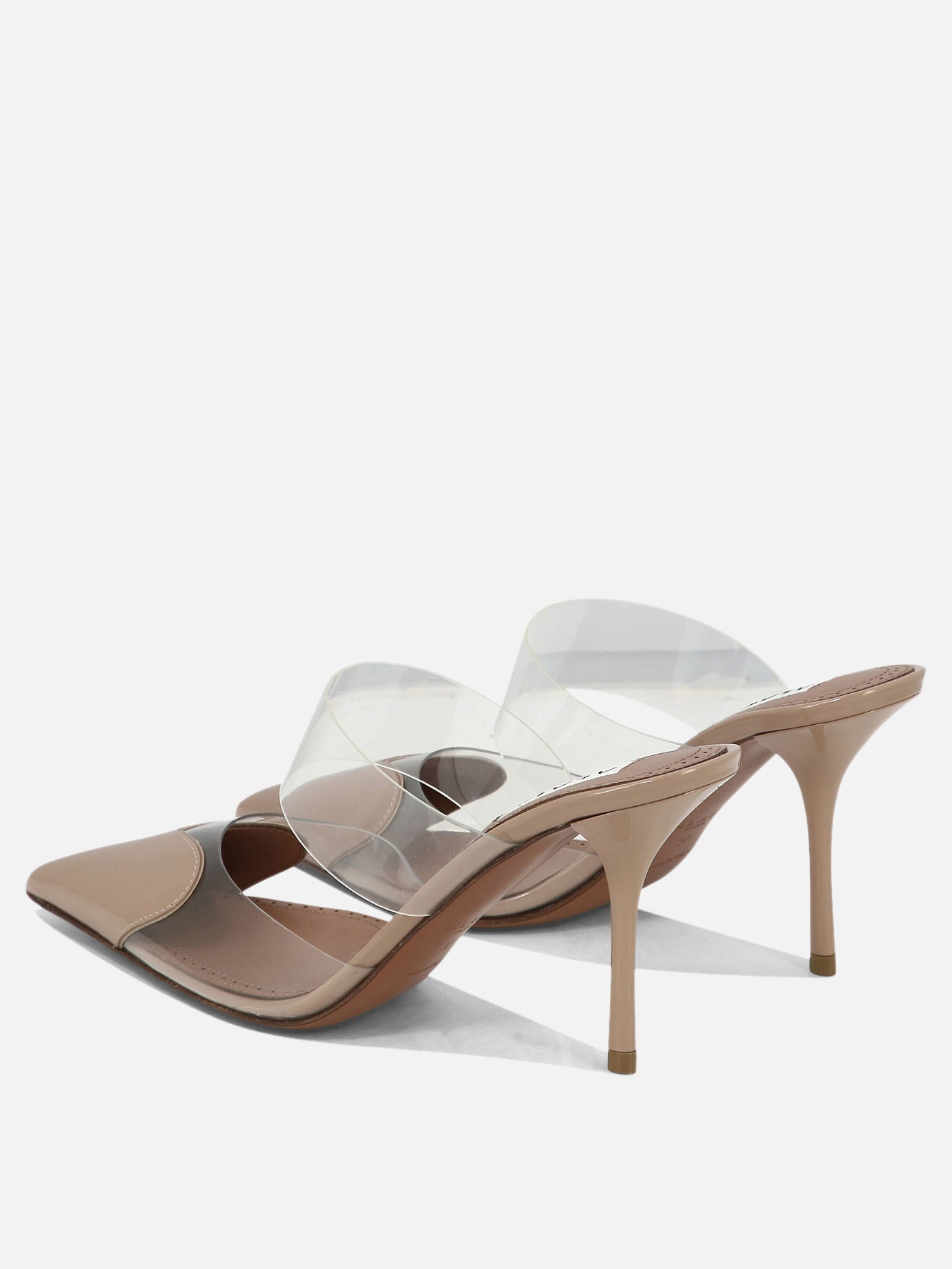Mules 60% calf leather 40% polyurethane - 50% leather 50% rubber  Beige - Alaïa Women | PDP | VIETTI Online Store | thumbnail_4