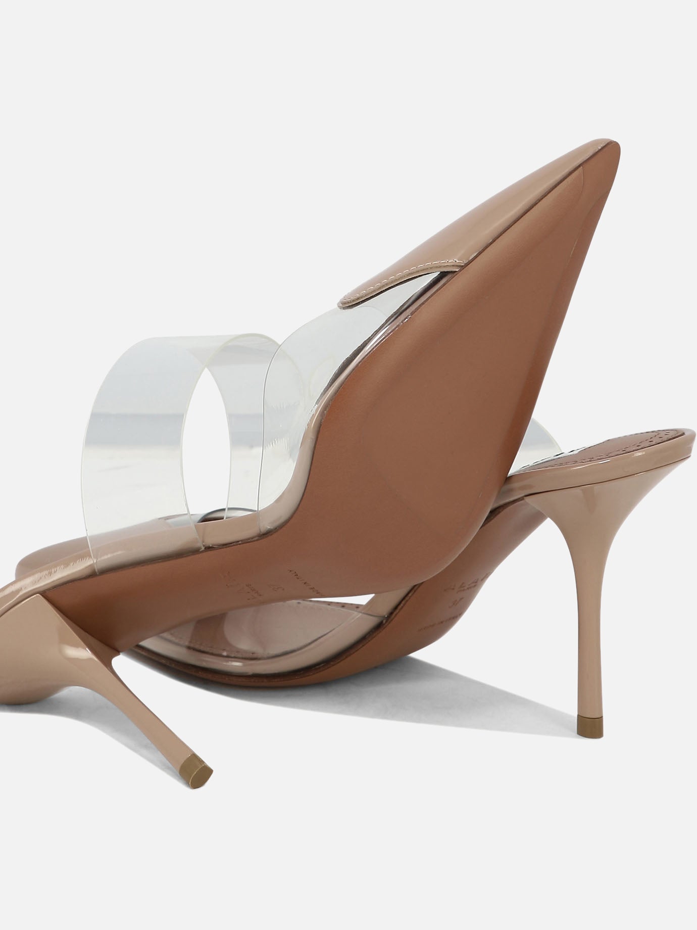 Mules 60% calf leather 40% polyurethane - 50% leather 50% rubber  Beige - Alaïa Women | PDP | VIETTI Online Store | thumbnail_5