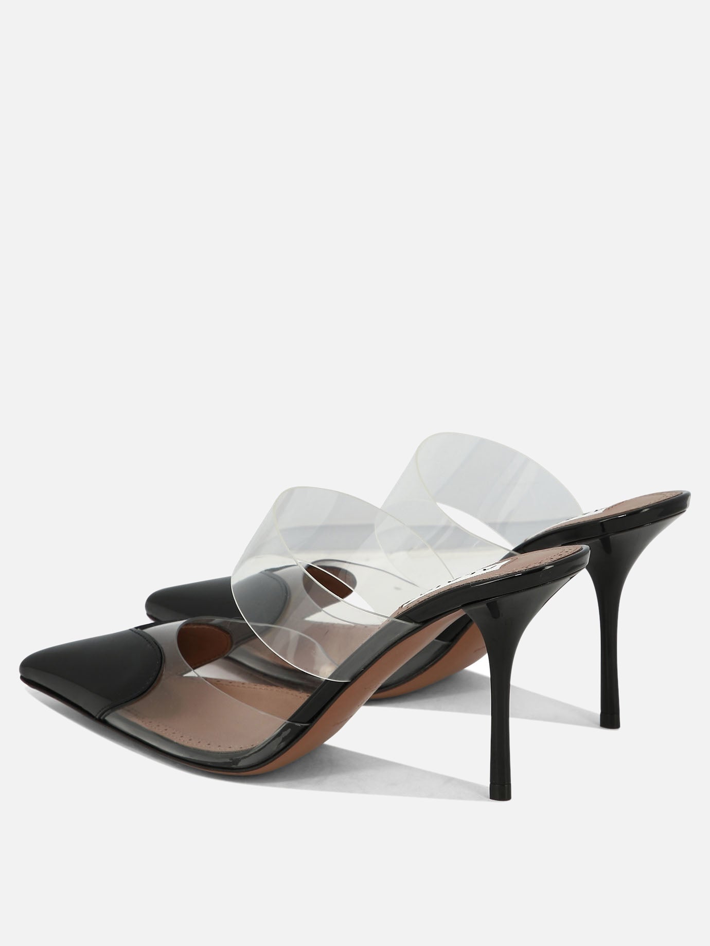 Mules 60% calf leather 40% polyurethane - 50% leather 50% rubber  Black - Alaïa Women | PDP | VIETTI Online Store | thumbnail_4