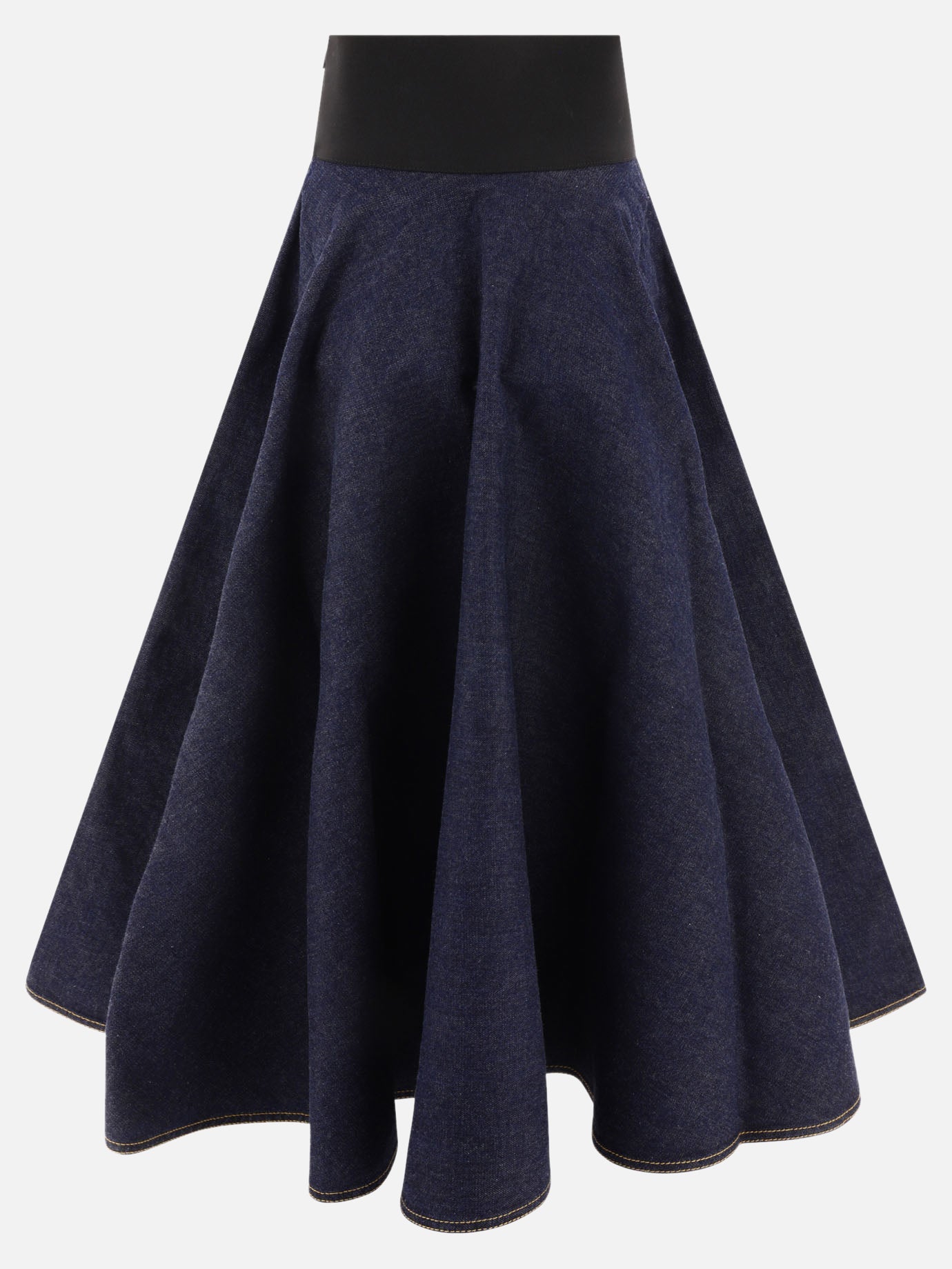 Long skirts 100% cotton  Blue - Alaïa Women | PDP | VIETTI Online Store | thumbnail_2