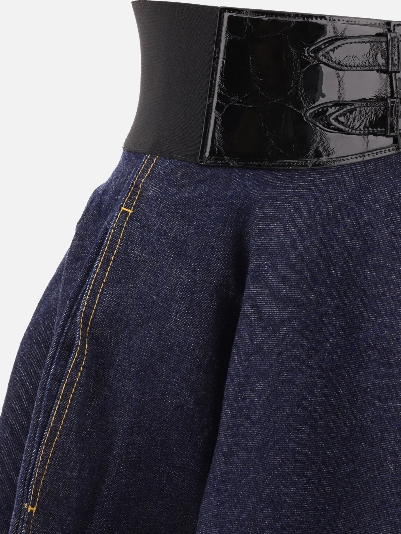 Long skirts 100% cotton  Blue - Alaïa Women | PDP | VIETTI Online Store | thumbnail_4