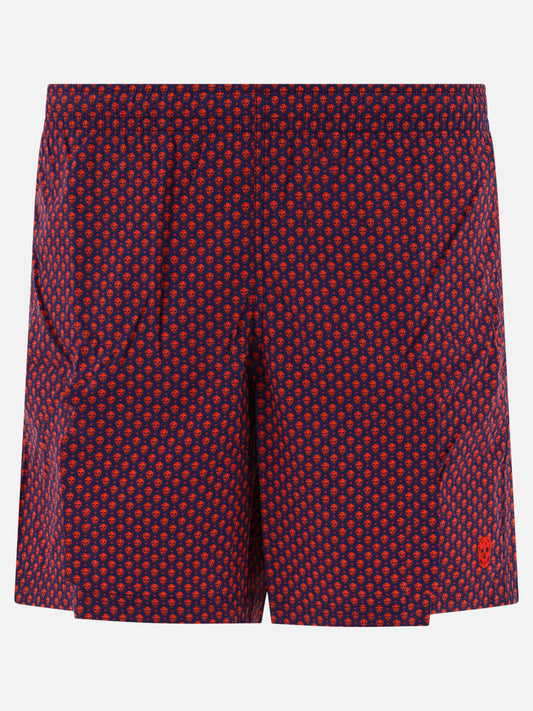 "Skull Dots" swim shorts