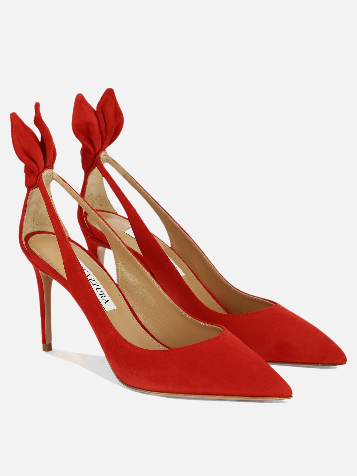 Pumps 100% suede - 100% leather  Red - Aquazzura Women | PDP | VIETTI Online Store | Zoom-Modal_2
