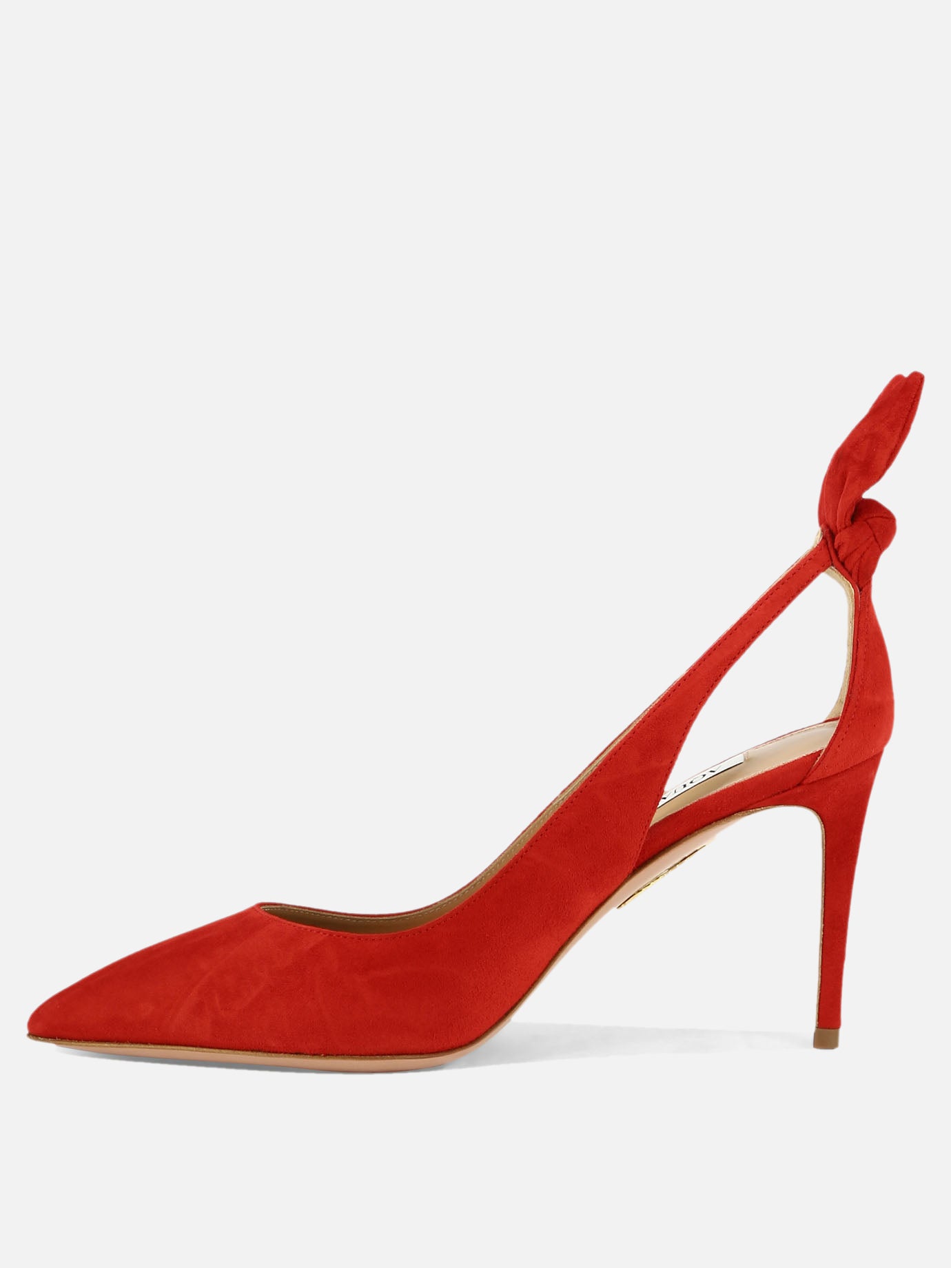 Pumps 100% suede - 100% leather  Red - Aquazzura Women | PDP | VIETTI Online Store | Zoom-Modal_3

