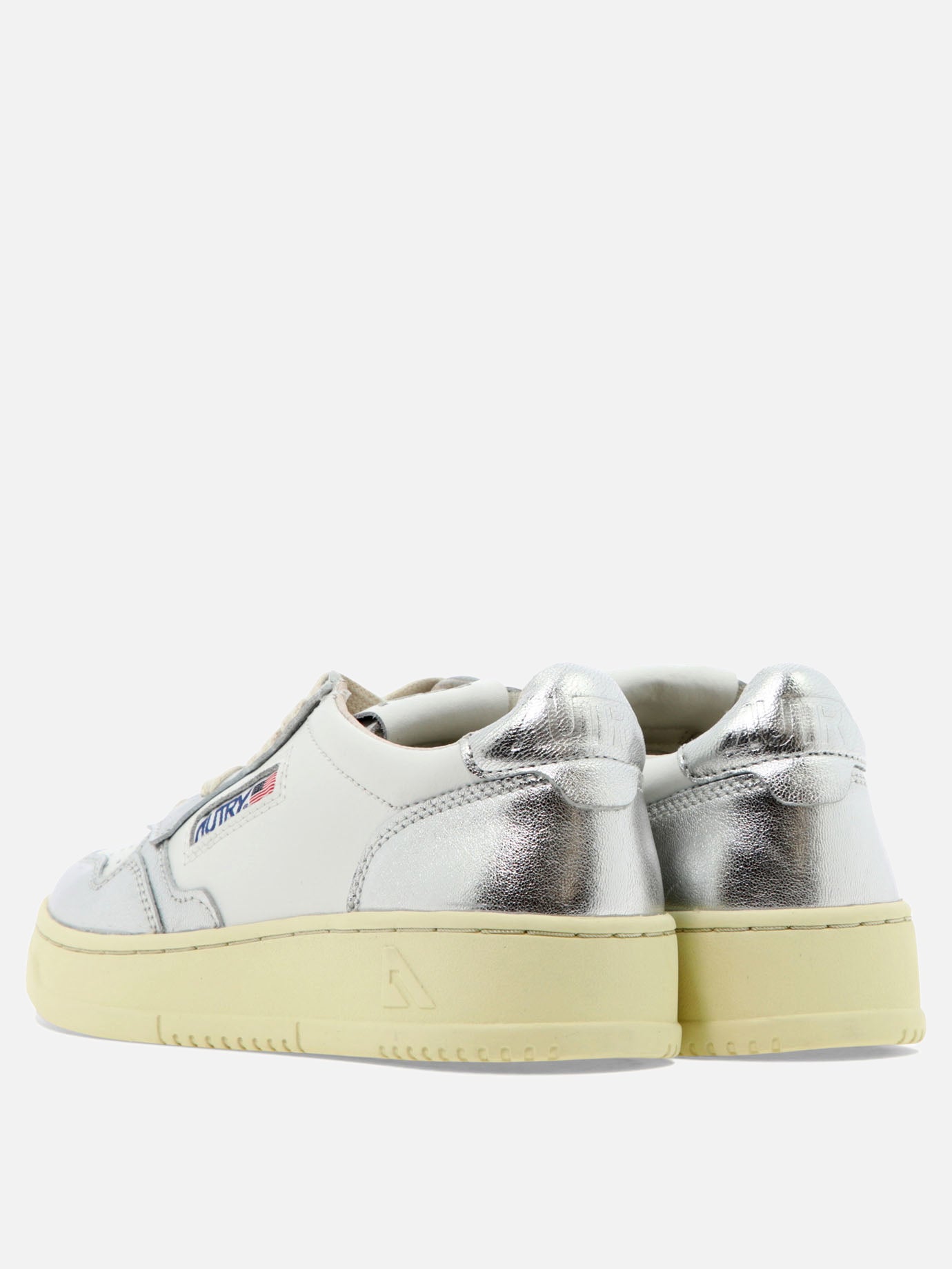 Low top sneakers 100% cow leather - 100% rubber  Silver - Autry Women | PDP | VIETTI Online Store | Zoom-Modal_4
