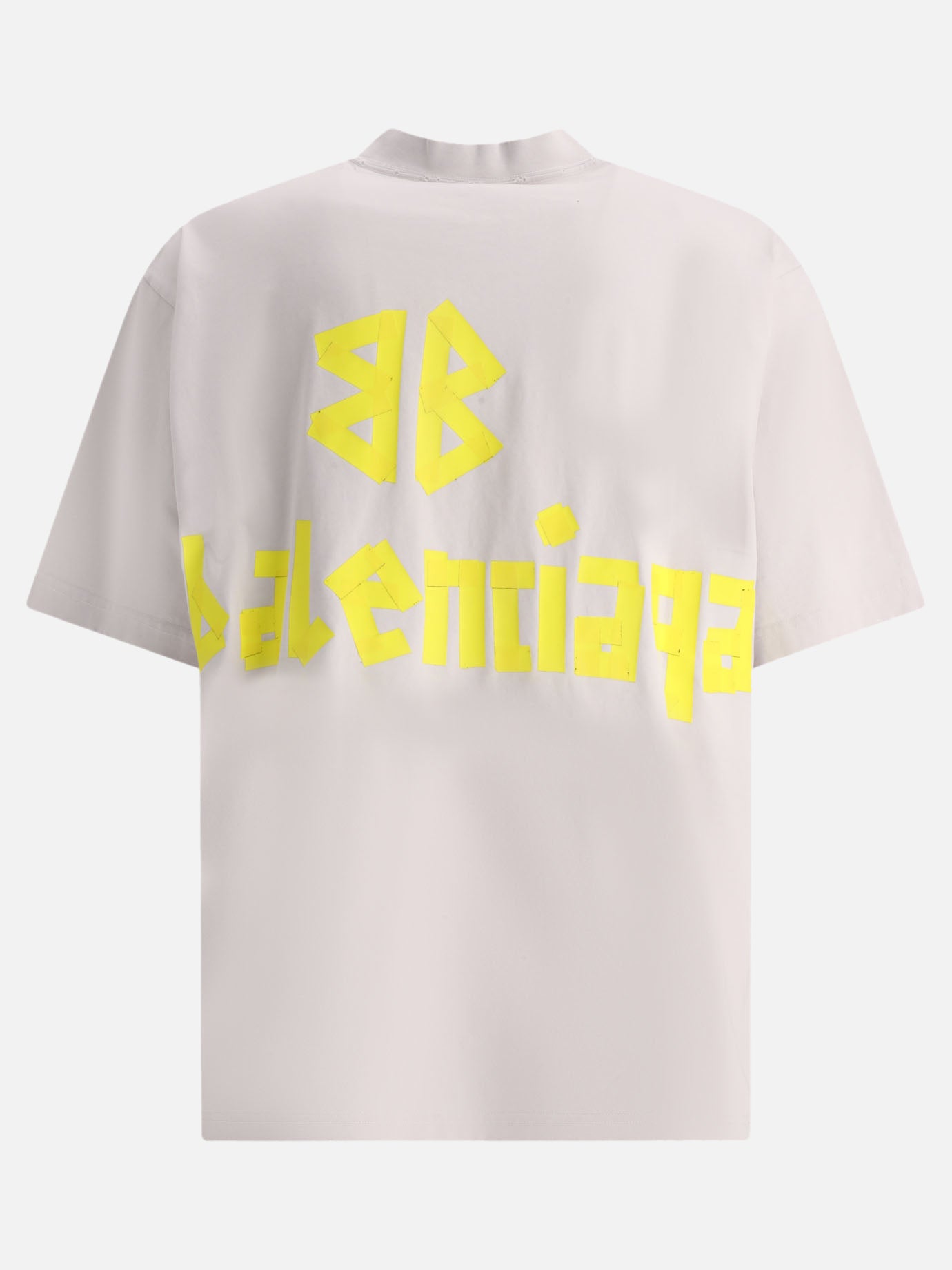 Crewneck t-shirts 100% cotton  White - Balenciaga Men | PDP | VIETTI Online Store | thumbnail_2