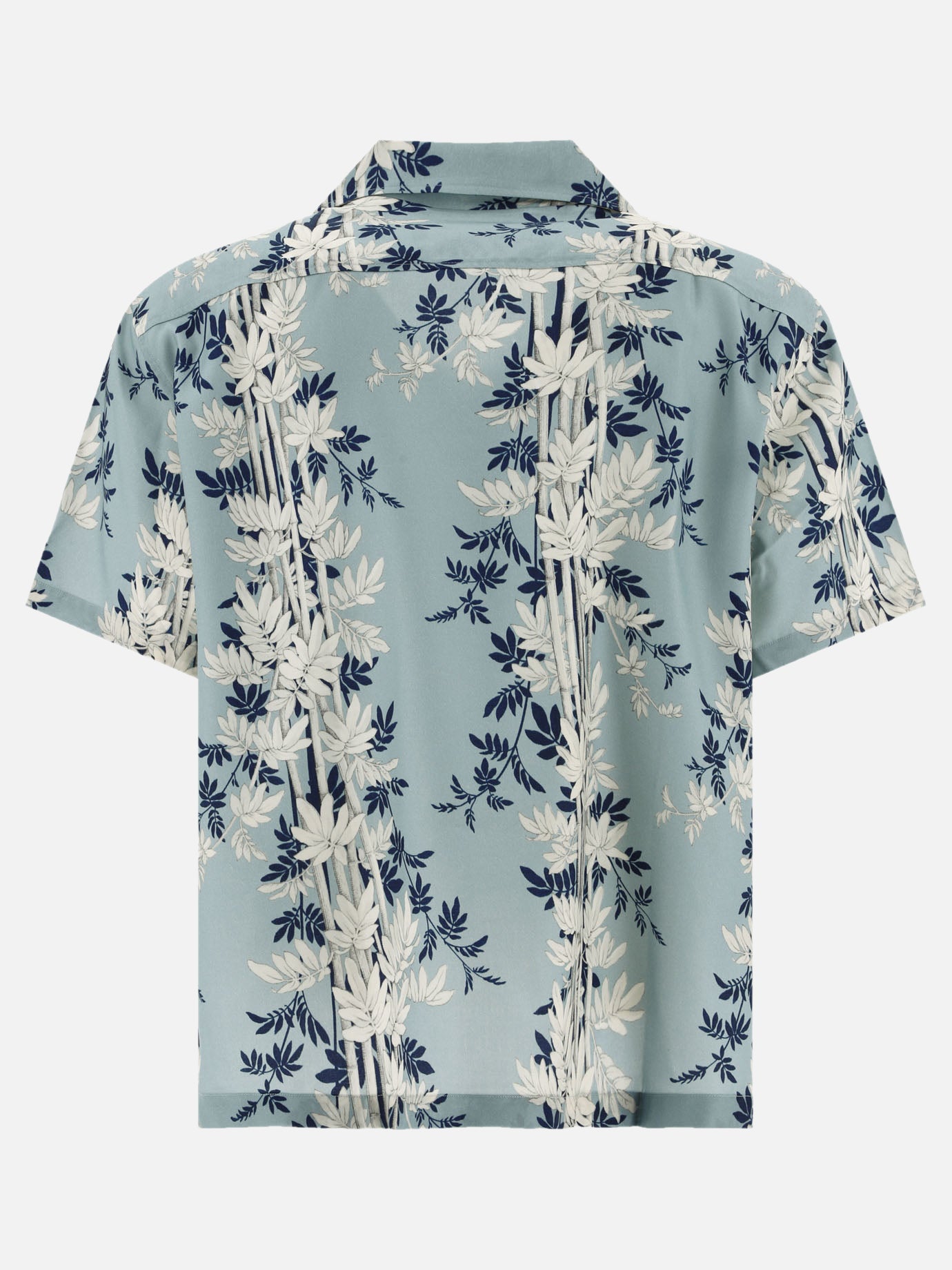 Bode "Bamboo Forest" shirt Light blue