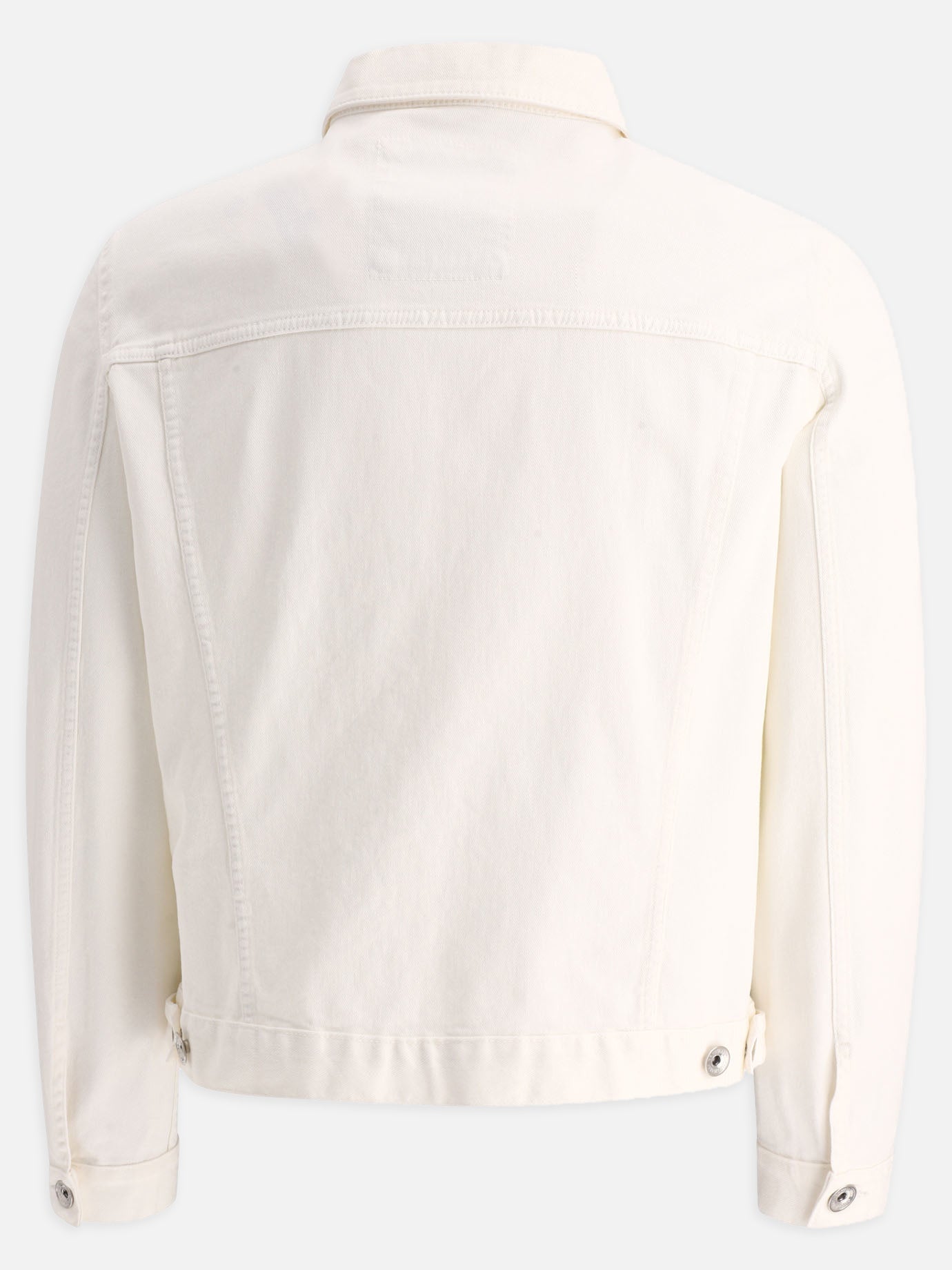 Brunello Cucinelli Lightweight denim jacket White