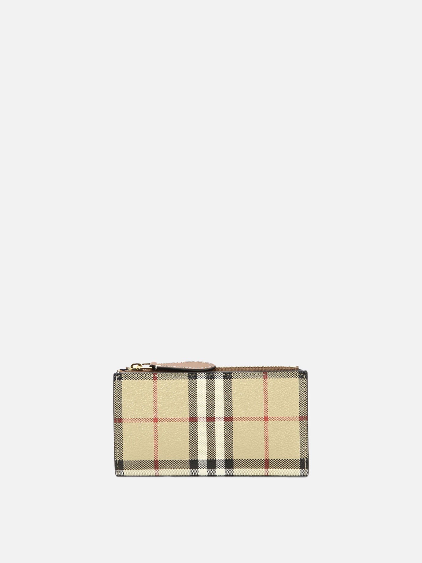 Wallets 71% polyurethane 16% polyester 12% cotton 1% acrylic  Beige - Burberry Women | PDP | VIETTI Online Store | thumbnail_3
