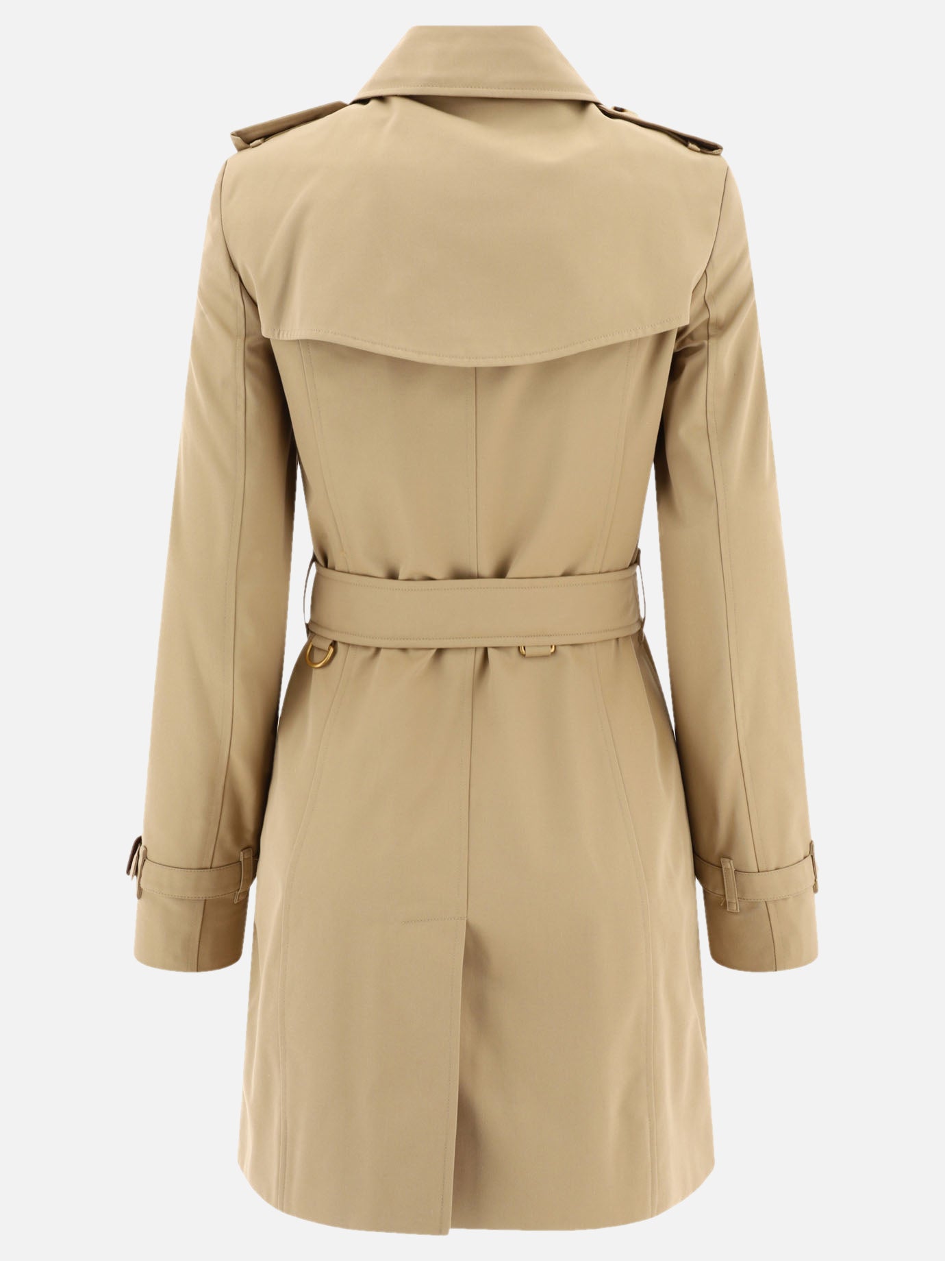 Raincoats & Trench coats 100% cotton  Beige - Burberry Women | PDP | VIETTI Online Store | thumbnail_2