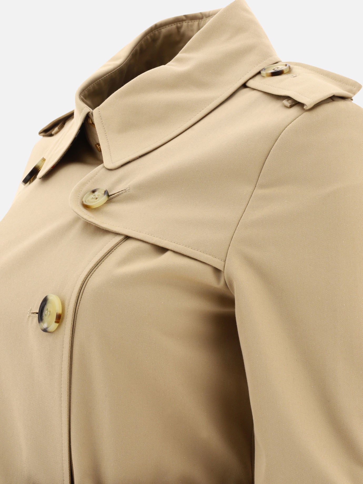 Raincoats & Trench coats 100% cotton  Beige - Burberry Women | PDP | VIETTI Online Store | Zoom-Modal_4
