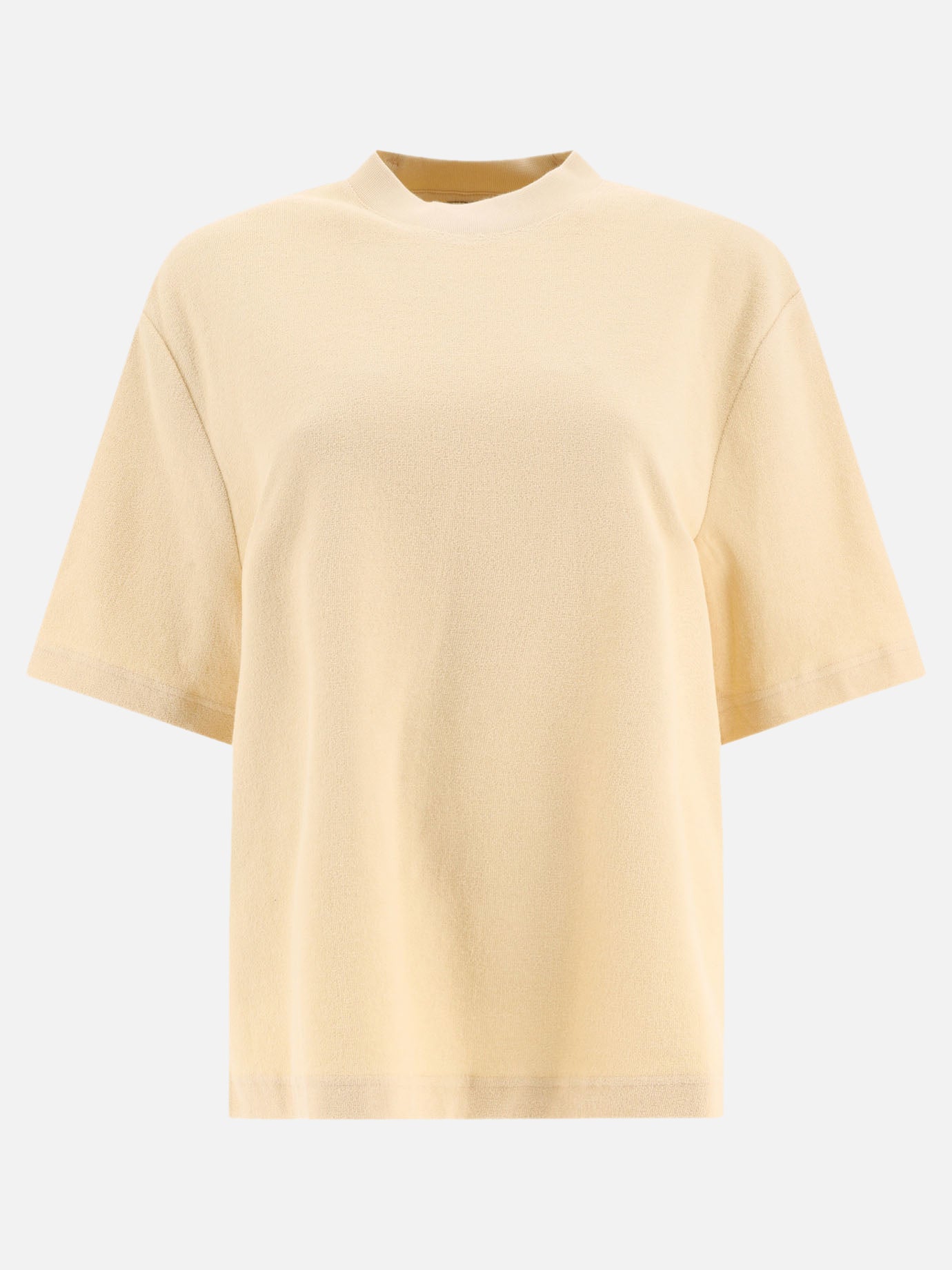 Crewneck t-shirts 100% cotton  Beige - Burberry Women | PDP | VIETTI Online Store | Zoom-Modal
