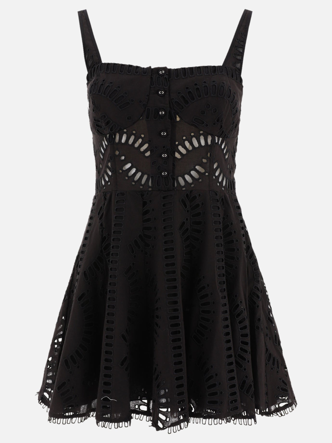 Mini dresses 243610  Black - Charo Ruiz Ibiza Women | PDP | VIETTI Online Store | thumbnail