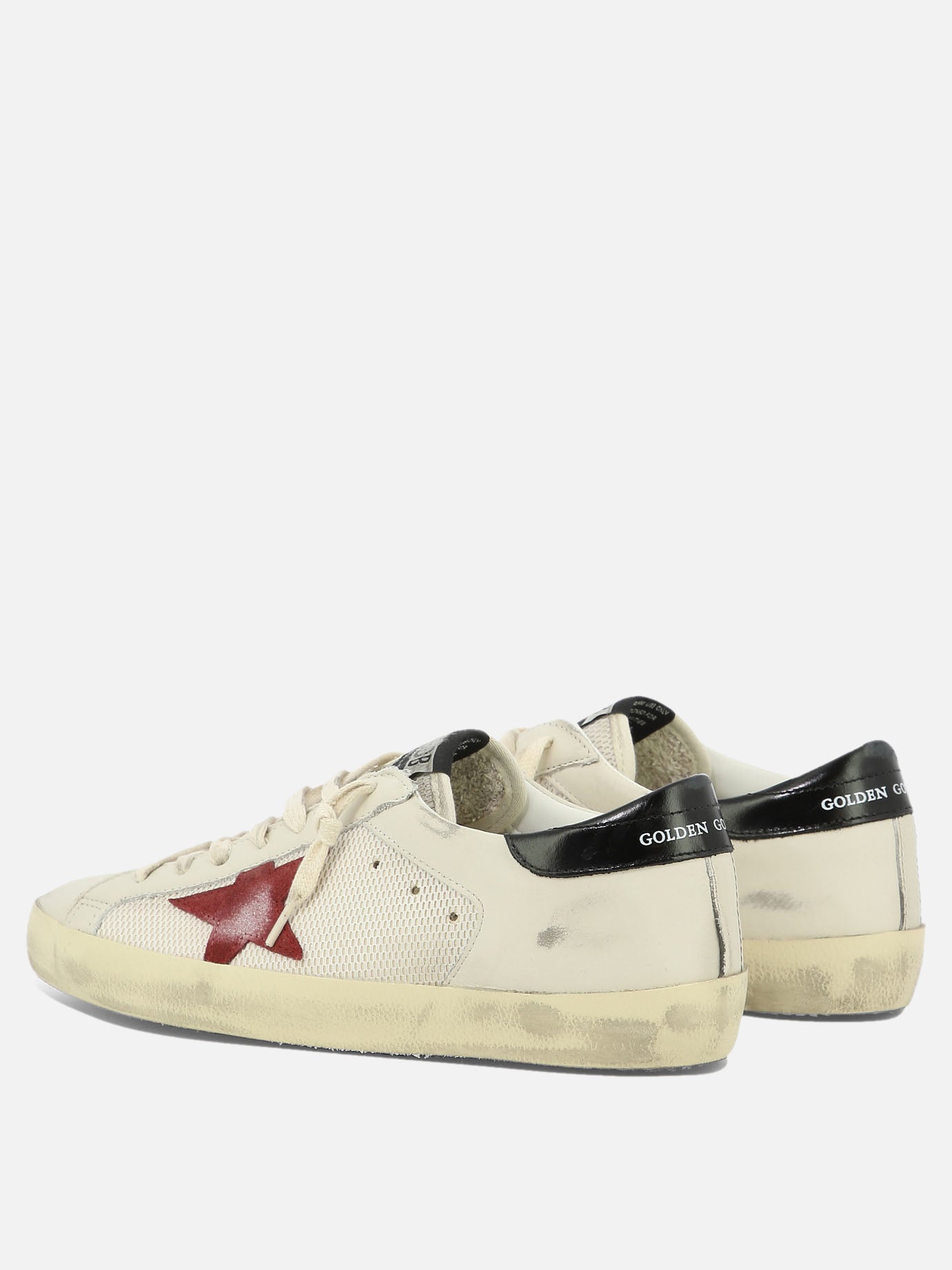 Low top sneakers 70% leather 21% polyamide 9% spandex - 100% rubber  White - Golden Goose Men | PDP | VIETTI Online Store | Zoom-Modal_4
