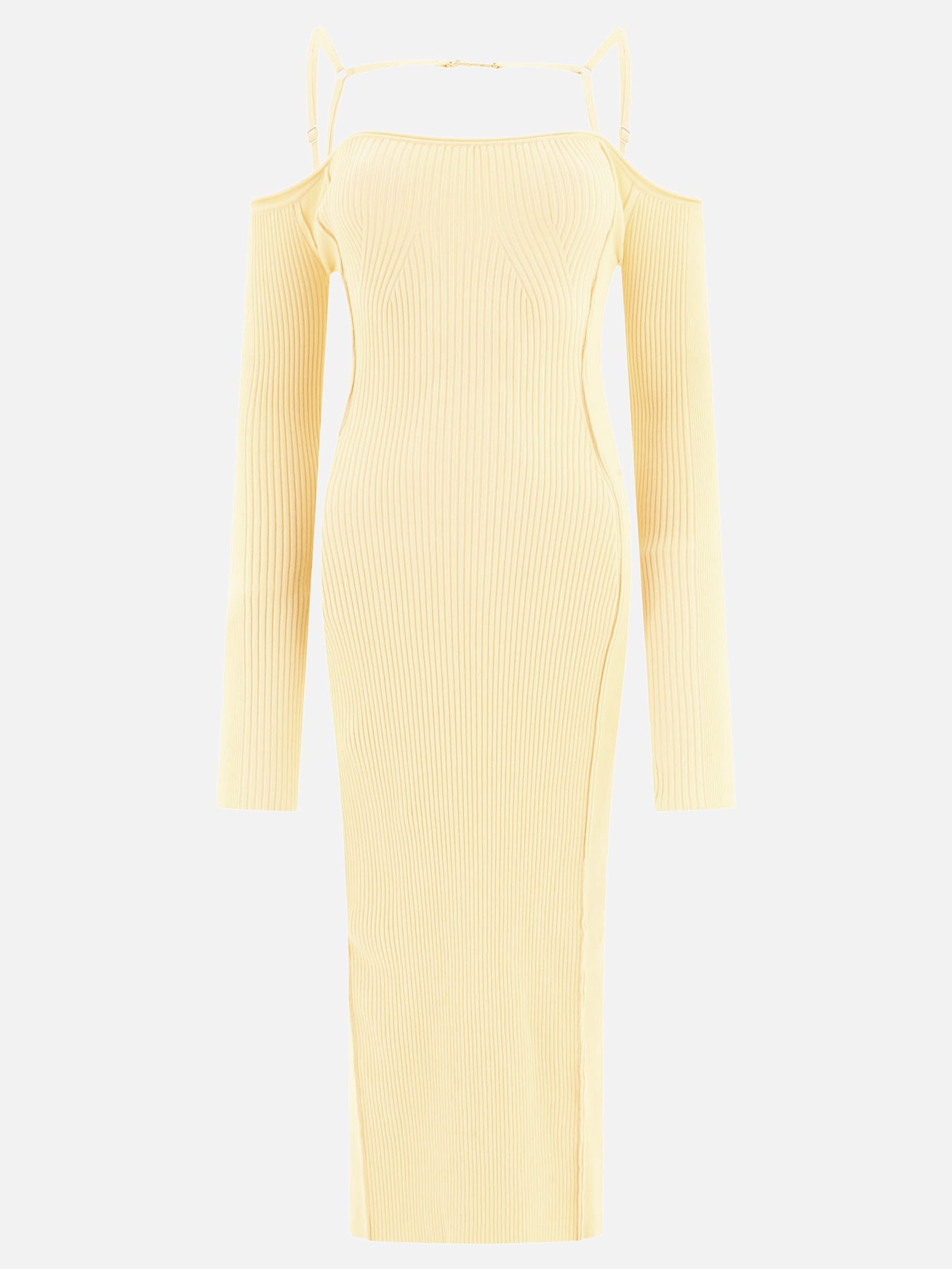 Long dresses 241KN365  Beige - Jacquemus Women | PDP | VIETTI Online Store | thumbnail