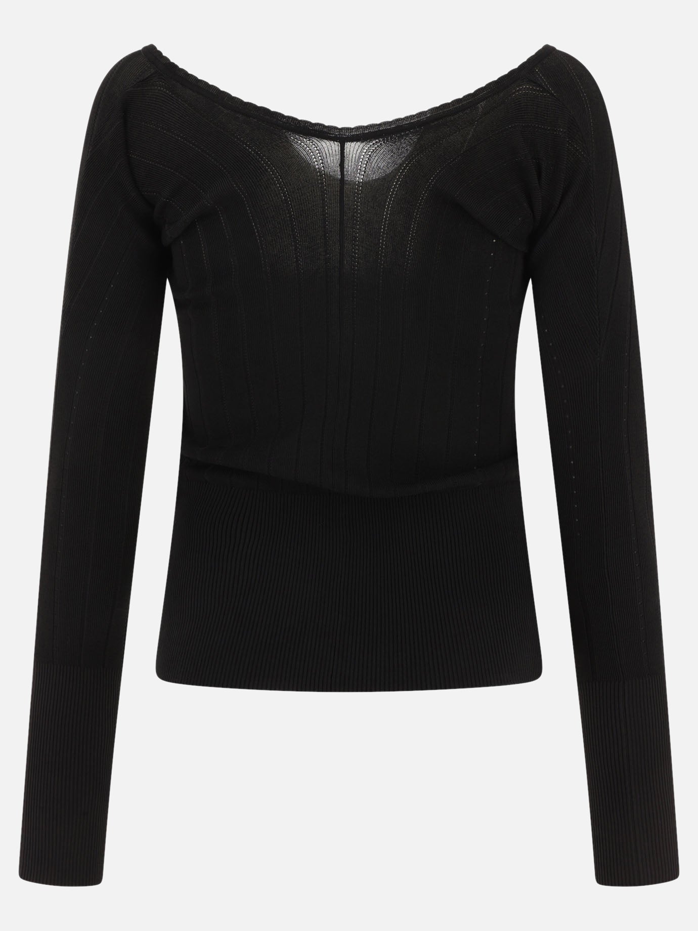 Casual tops 241KN357  Black - Jacquemus Women | PDP | VIETTI Online Store | thumbnail_2