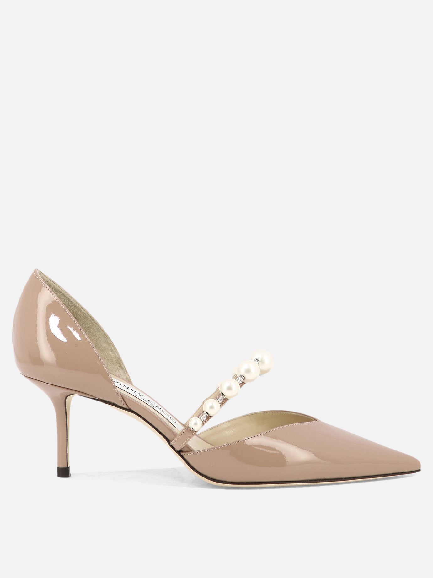 Pumps 100% leather - 100% leather  Pink - Jimmy Choo Women | PDP | VIETTI Online Store | thumbnail
