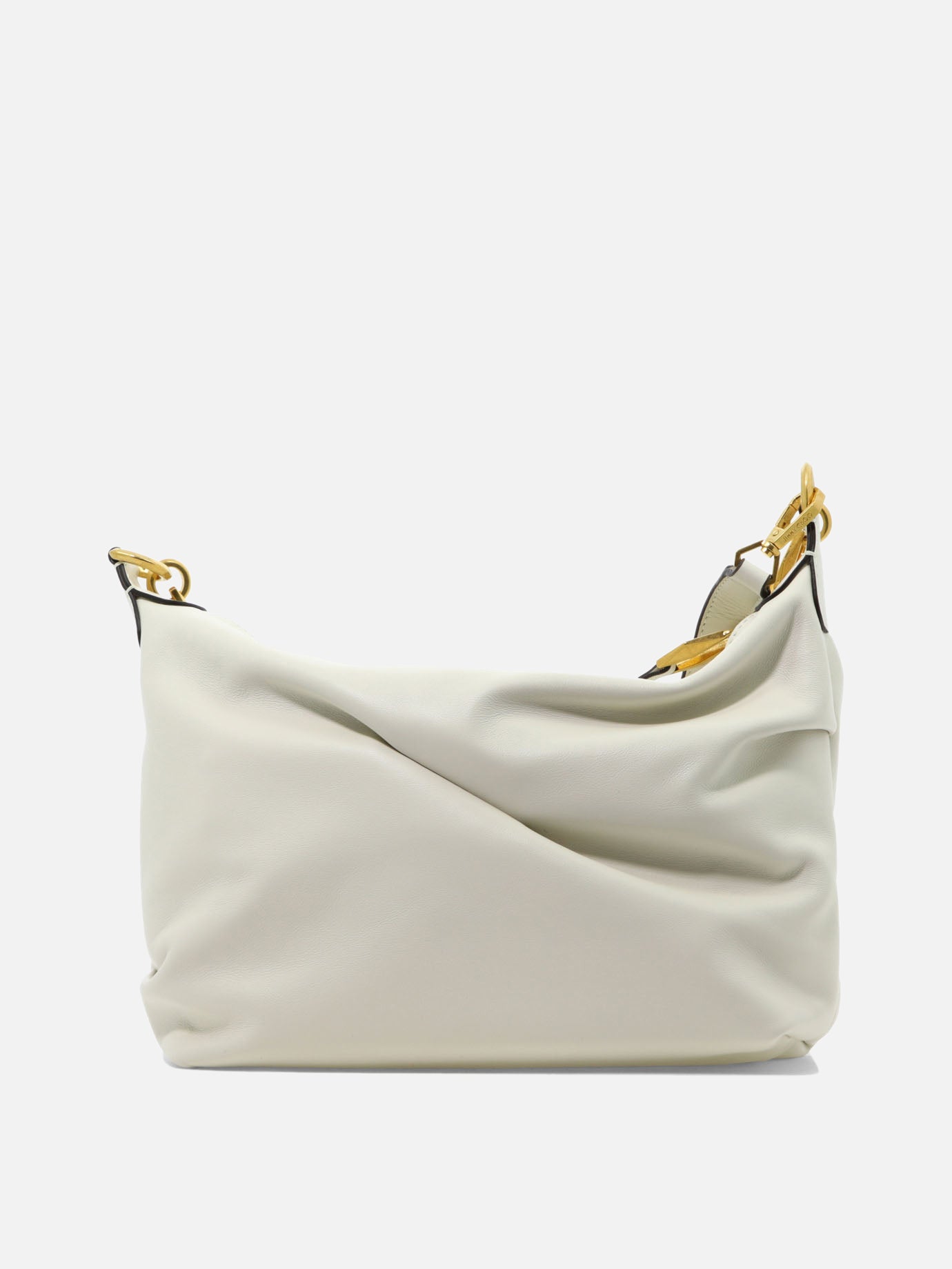 Jimmy Choo Borsa a spalla &quot;Diamond Soft Hobo&quot; 19088463_UNI Bianco thumbnail_3