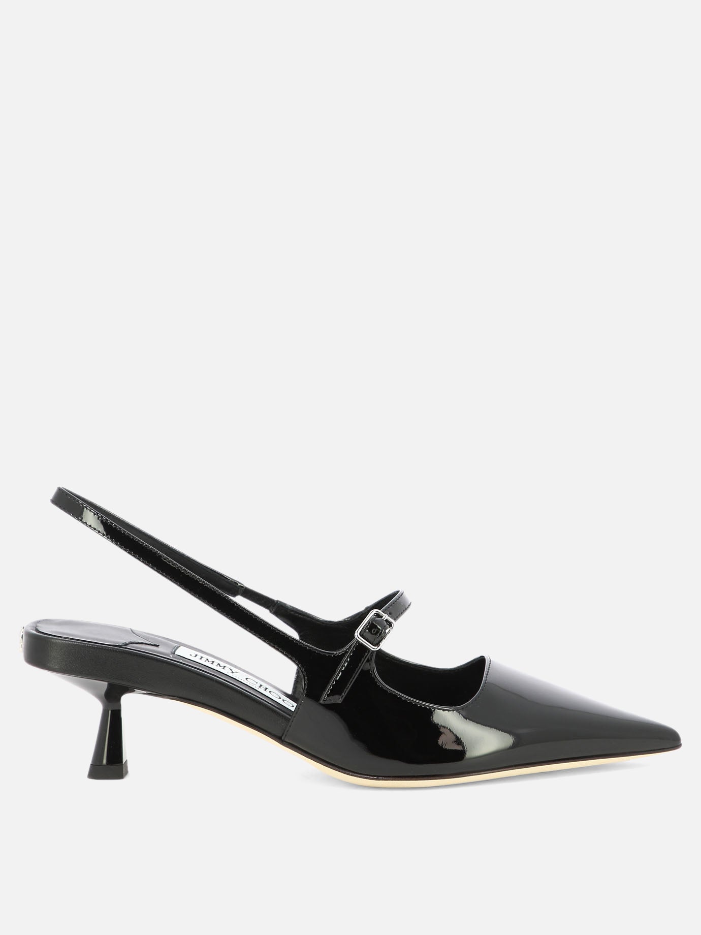Slingbacks 100% patent leather - 100% leather  Black - Jimmy Choo Women | PDP | VIETTI Online Store | Zoom-Modal
