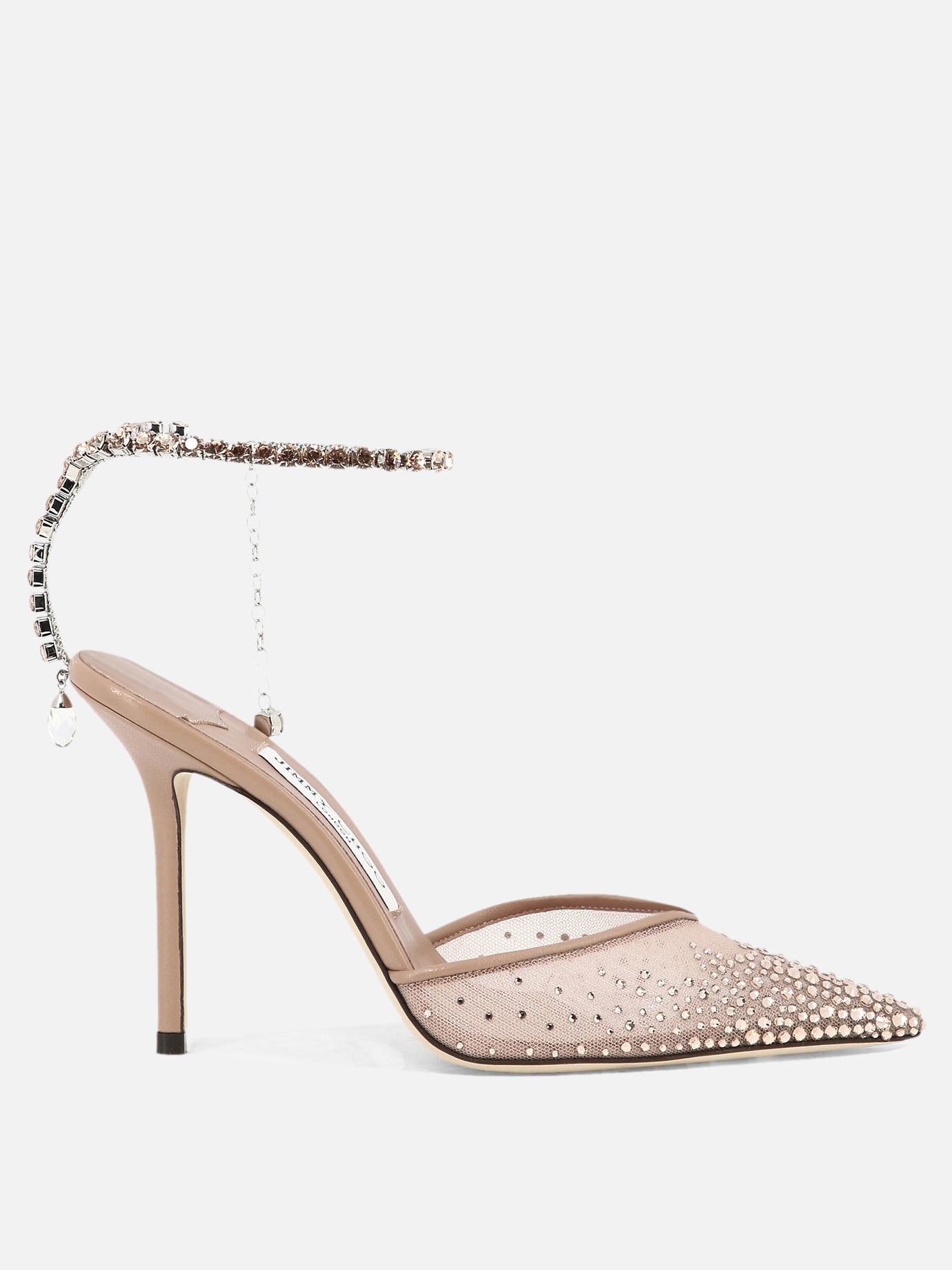 Pumps 90% textile - 10% leather - 100% leather  Pink - Jimmy Choo Women | PDP | VIETTI Online Store | thumbnail