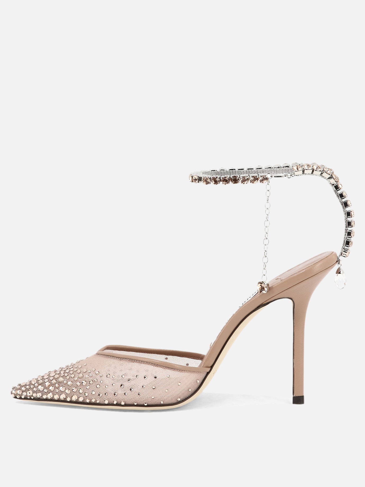 Pumps 90% textile - 10% leather - 100% leather  Pink - Jimmy Choo Women | PDP | VIETTI Online Store | thumbnail_3