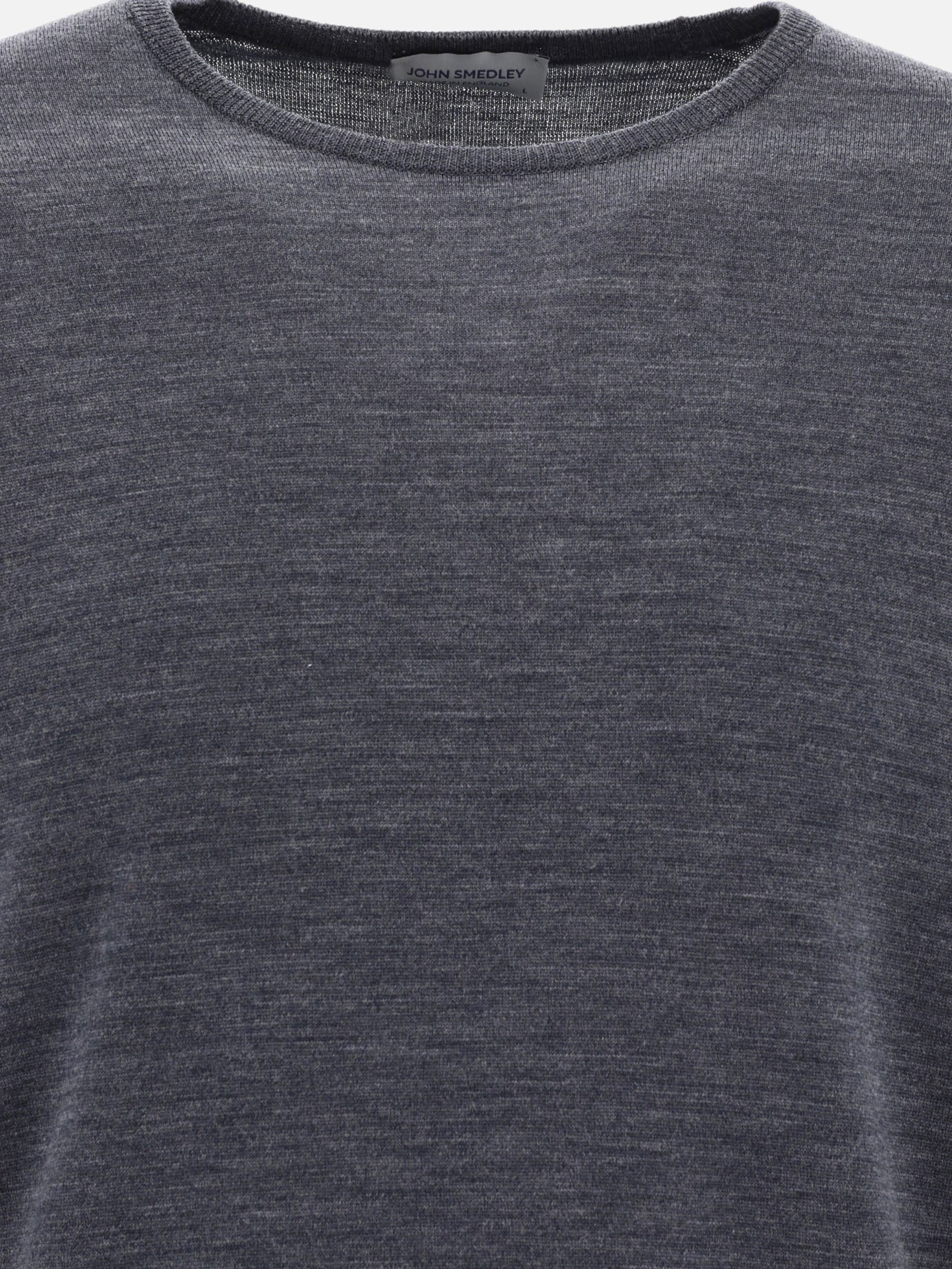 Maglioni girocollo Solid colour  Grigio - John Smedley Uomo | PDP | VIETTI Online Store | thumbnail_3