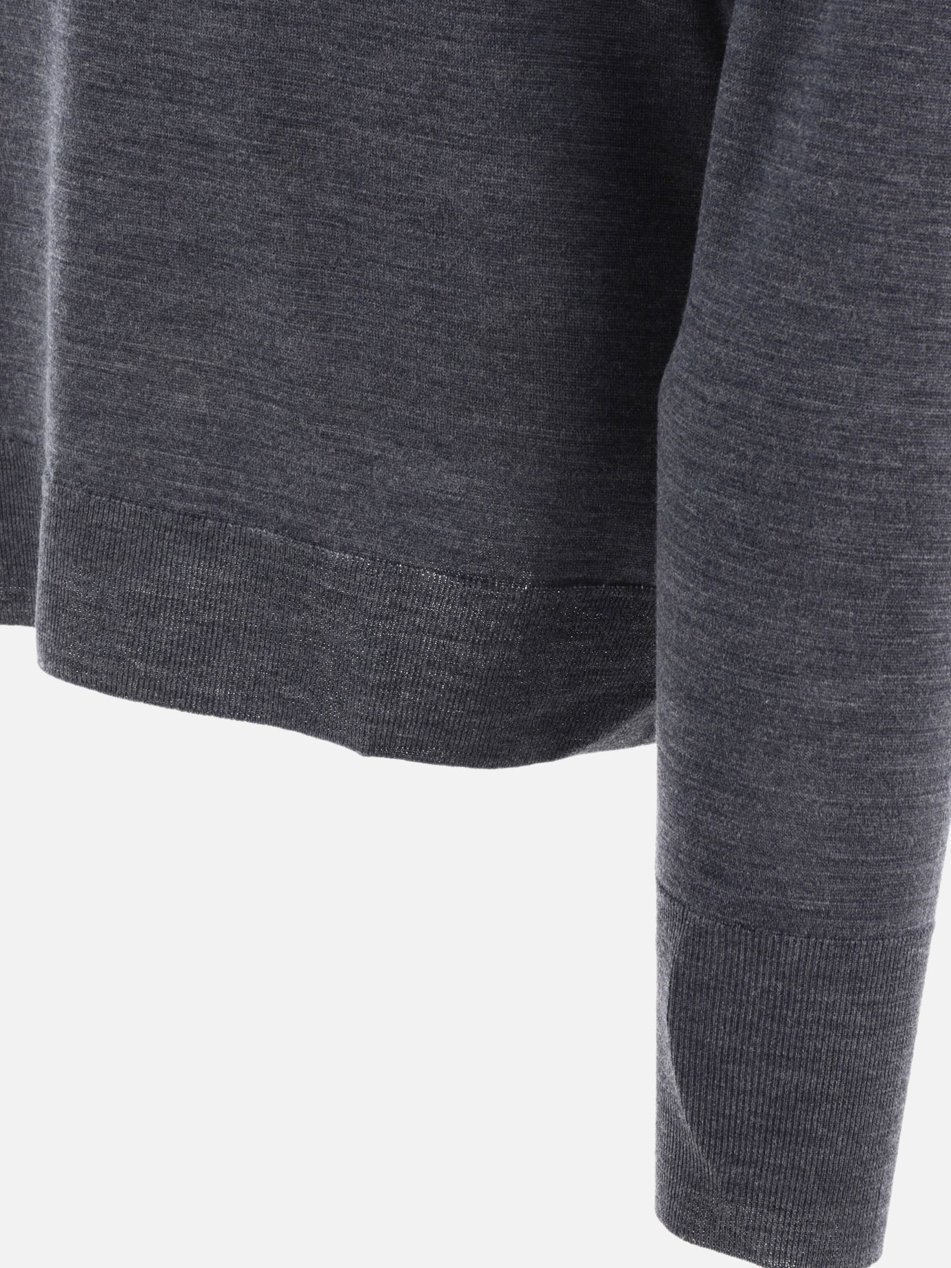 Maglioni girocollo Solid colour  Grigio - John Smedley Uomo | PDP | VIETTI Online Store | thumbnail_4