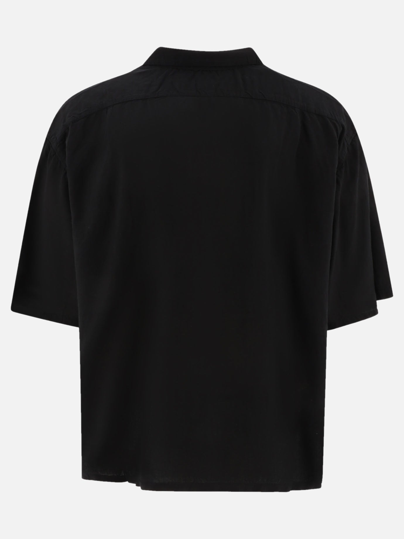 KAPITAL Linen-blend shirt Black