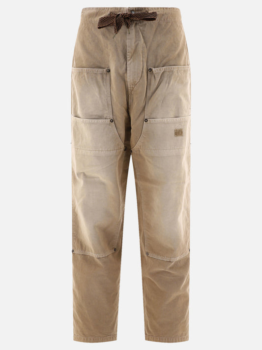 KAPITAL "Katsuragi" trousers Beige