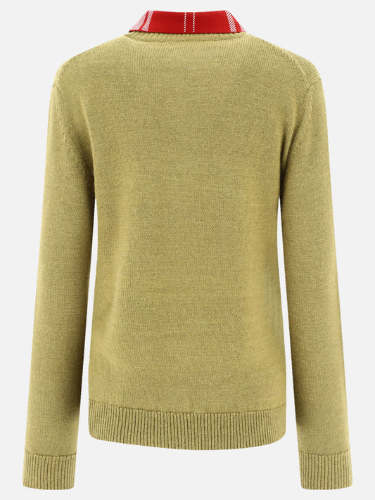 Loewe Maglione "Trompe l'oeil" 19447594_XS Green 2