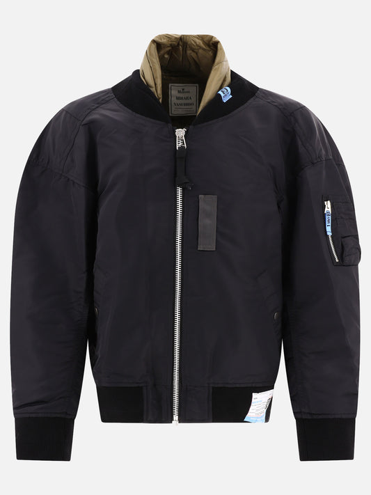 Bomber jackets 100% nylon  Black - Maison Mihara Yasuhiro Men | PLP | VIETTI Online Store 
