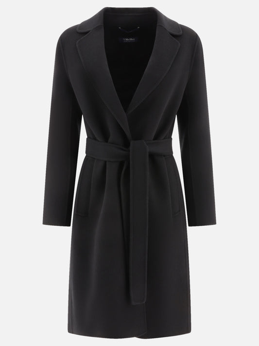 Cappotti lunghi 100% wool  Nero - Max Mara S Donna | PLP | VIETTI Online Store 
