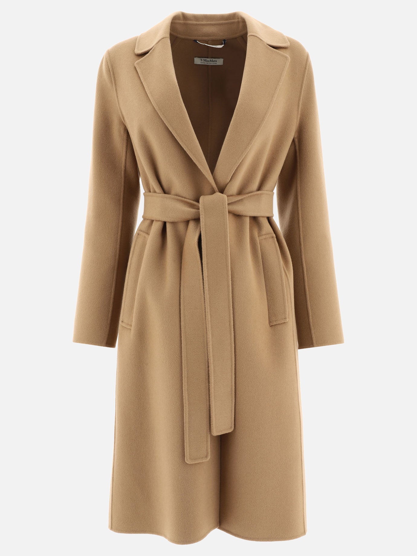 Long coats 100% virgin wool  Beige - Max Mara S Women | PDP | VIETTI Online Store | Zoom-Modal
