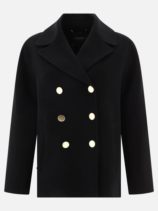 Short coats 100% virgin wool  Black - Max Mara S Women | PLP | VIETTI Online Store 
