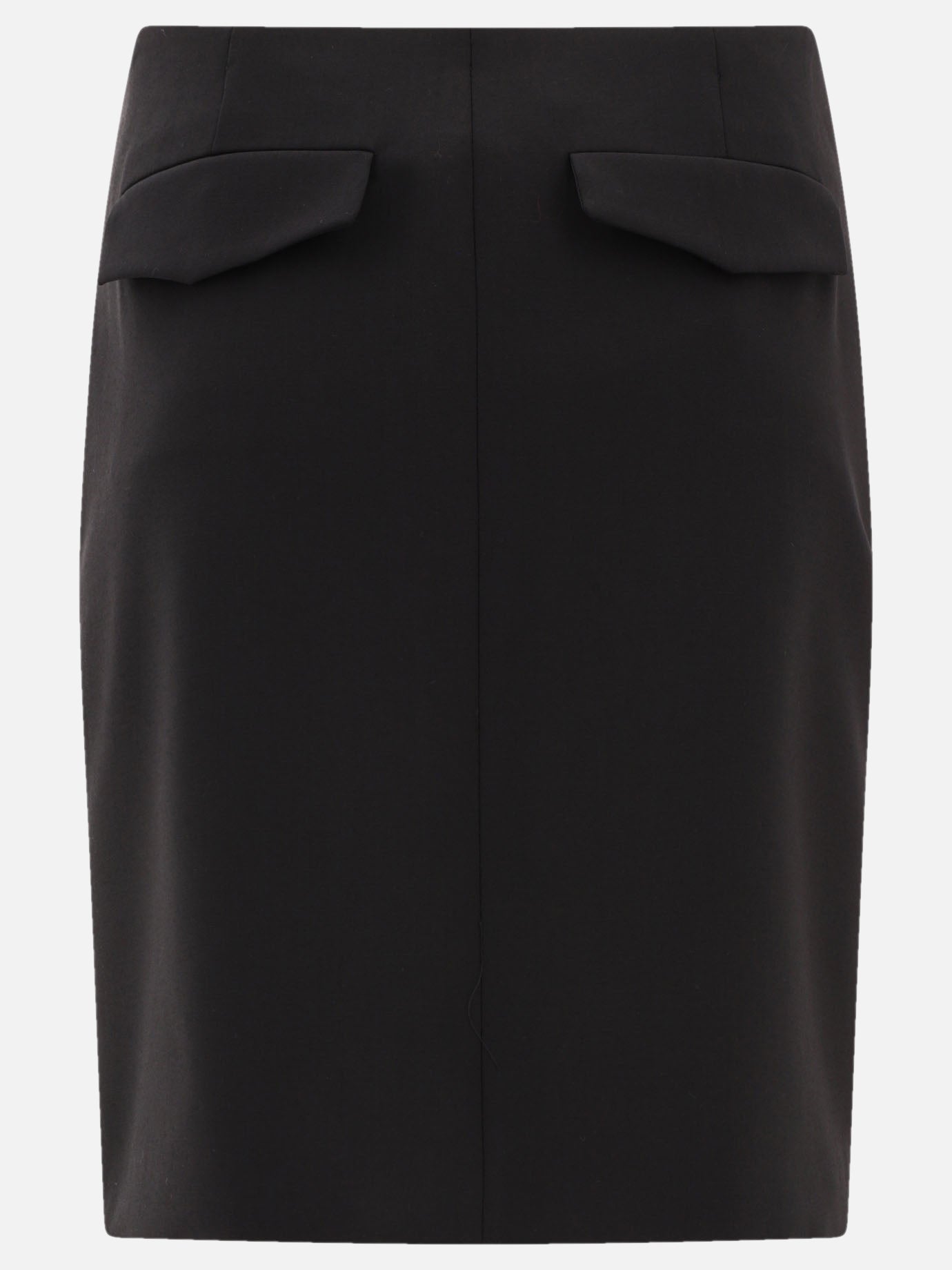 Miniskirts 100% virgin wool  Black - Max Mara Sportmax Women | PDP | VIETTI Online Store | thumbnail_2