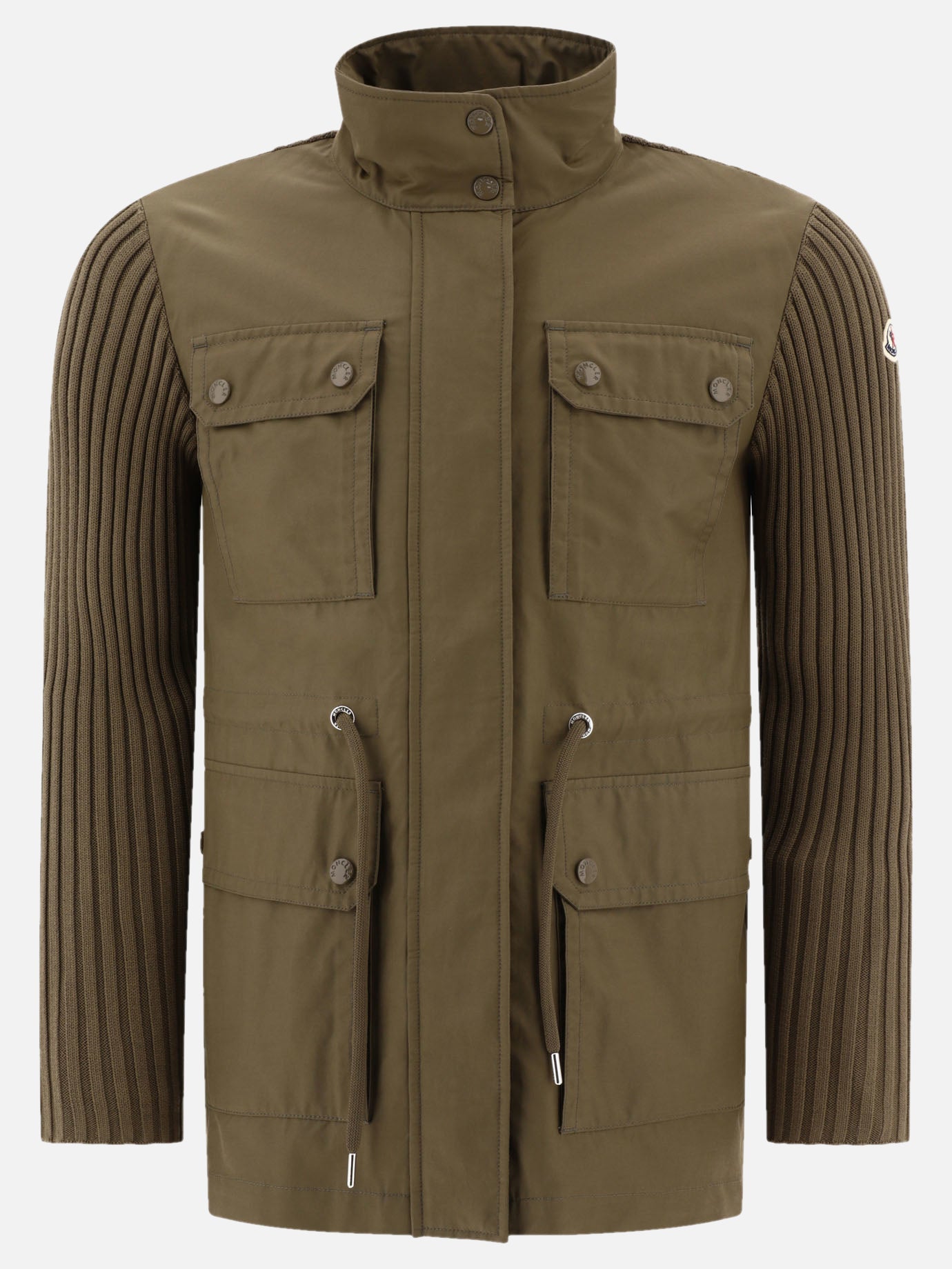 Giacche leggere & Trapuntate 100% cotton  Verde - Moncler Donna | PDP | VIETTI Online Store | Zoom-Modal

