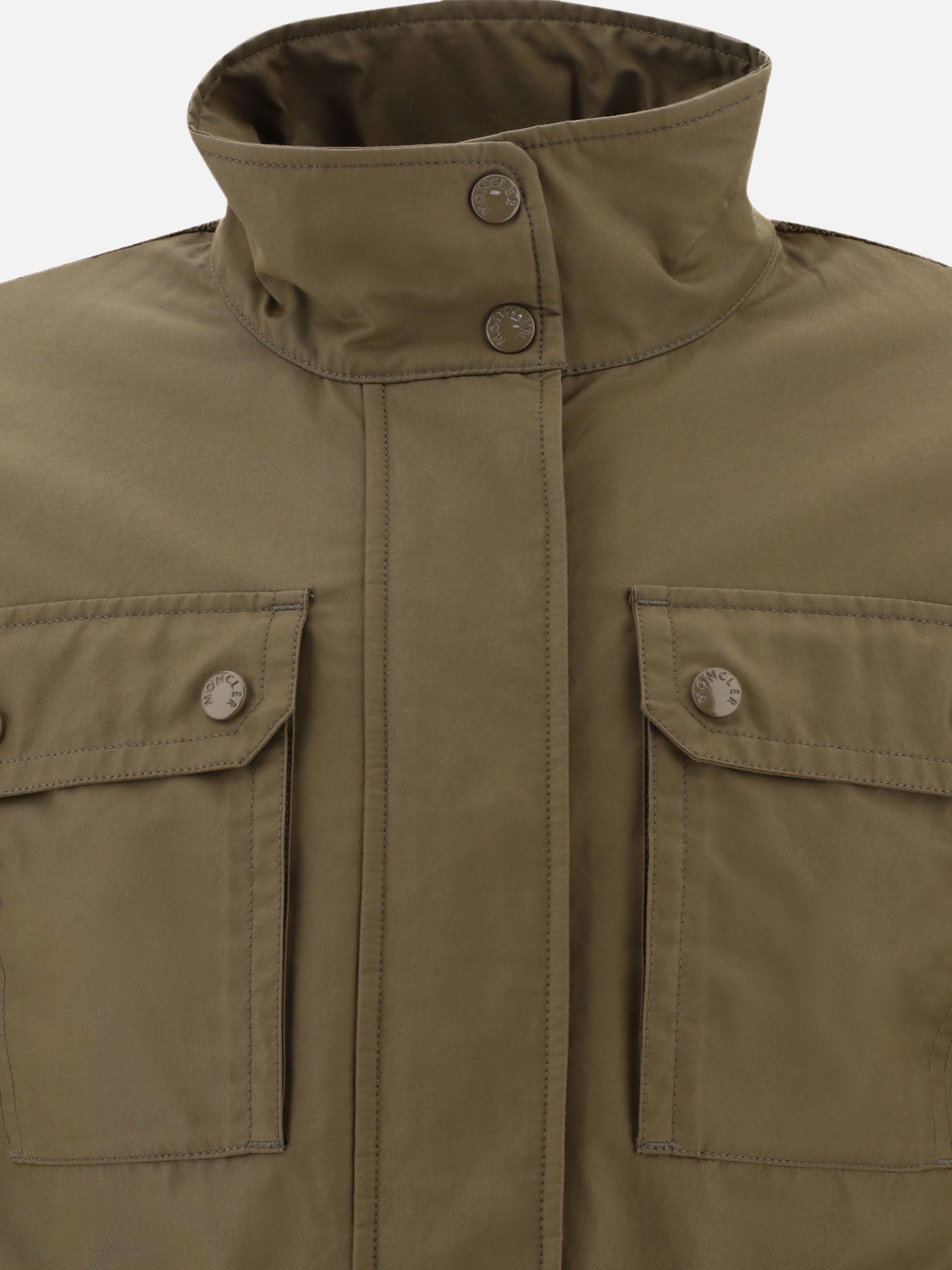 Giacche leggere & Trapuntate 100% cotton  Verde - Moncler Donna | PDP | VIETTI Online Store | Zoom-Modal_3
