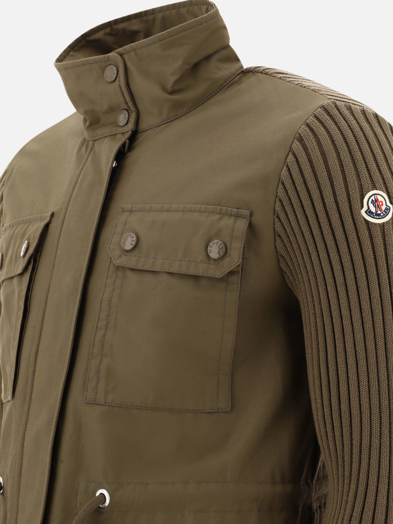 Giacche leggere & Trapuntate 100% cotton  Verde - Moncler Donna | PDP | VIETTI Online Store | thumbnail_4