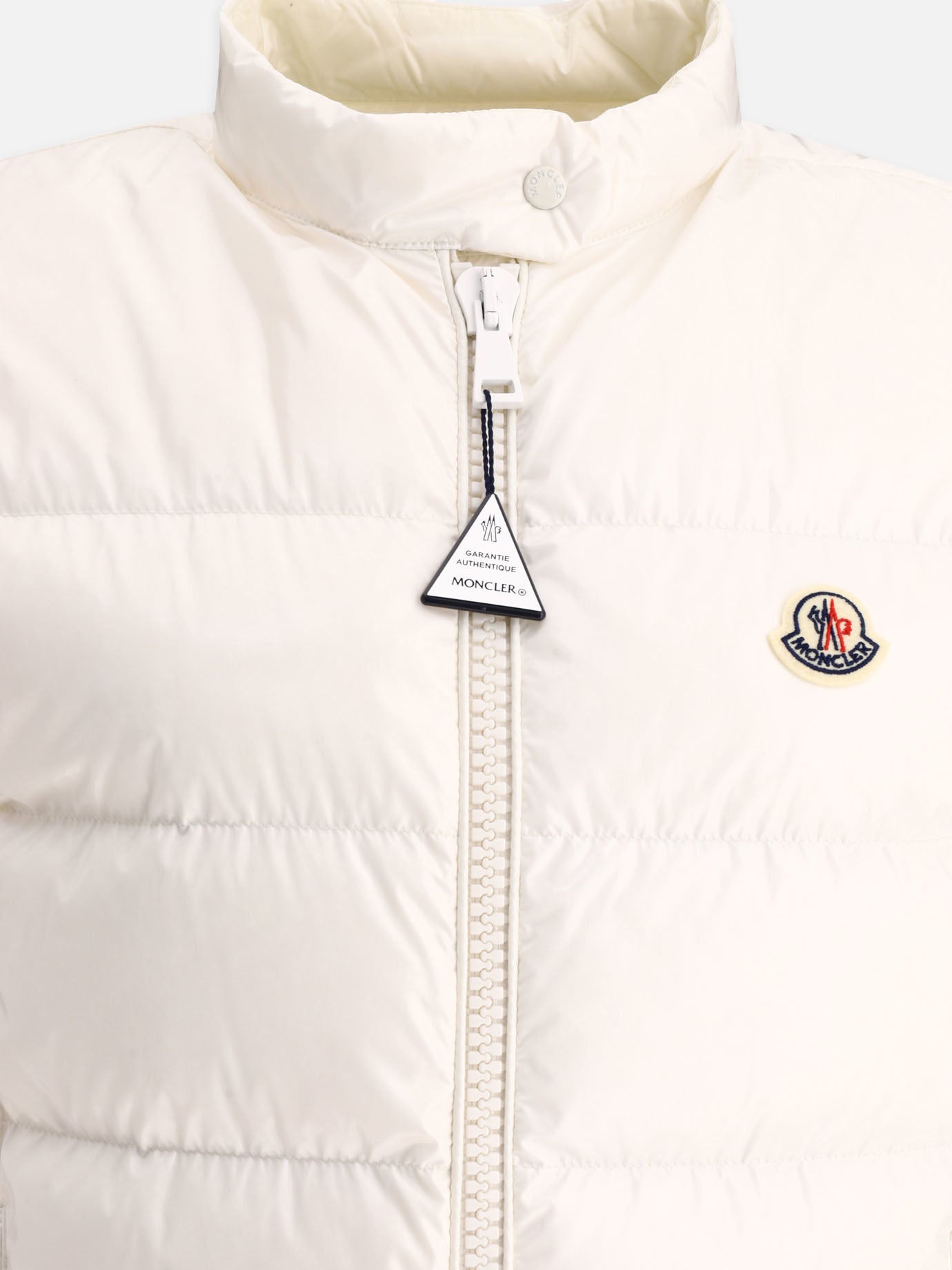Vest jackets 100% polyamide - Padding: down and feathers  White - Moncler Women | PDP | VIETTI Online Store | thumbnail_3
