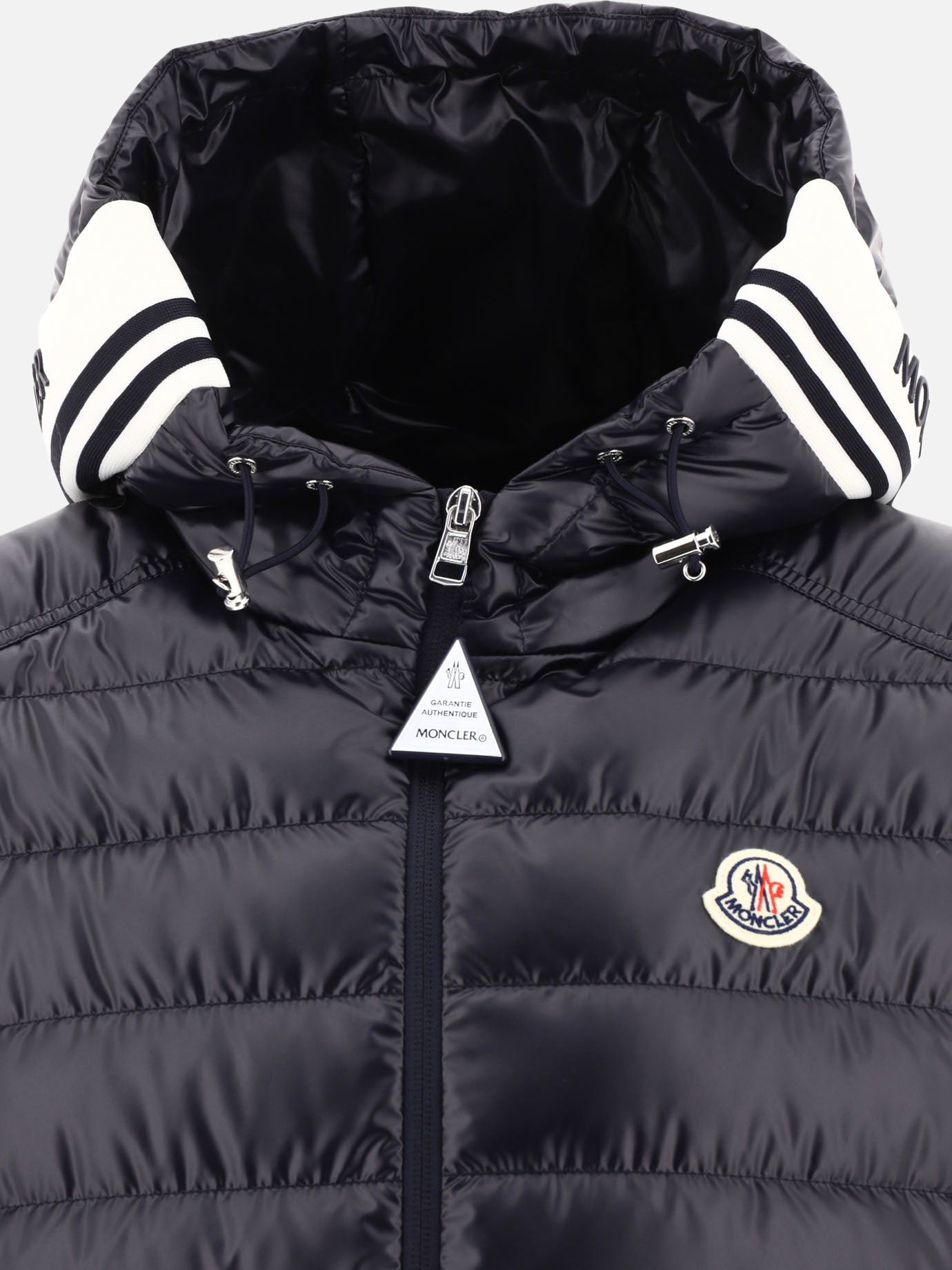 Giacche smanicate Solid colour  Blu - Moncler Uomo | PDP | VIETTI Online Store | Zoom-Modal_3
