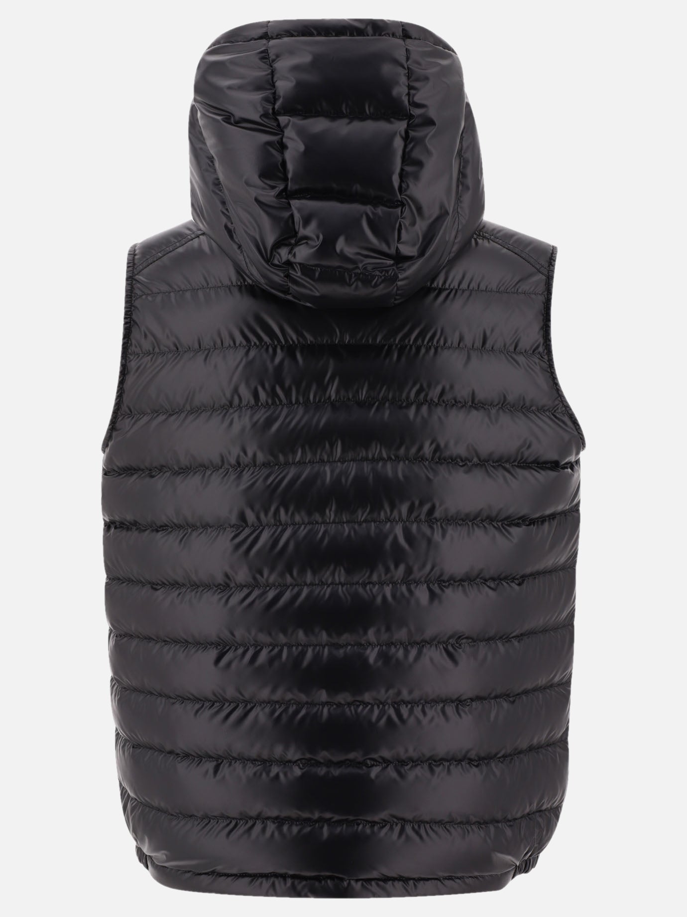 Giacche smanicate Solid colour  Nero - Moncler Uomo | PDP | VIETTI Online Store | thumbnail_2