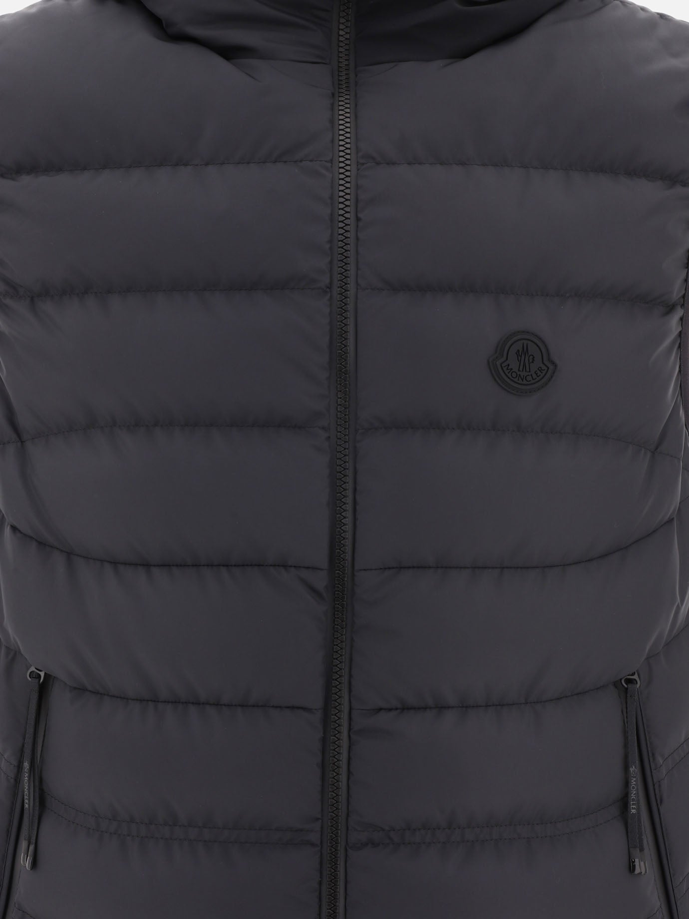Giacche smanicate 100% polyester - Padding: down and feathers  Nero - Moncler Uomo | PDP | VIETTI Online Store | Zoom-Modal_3

