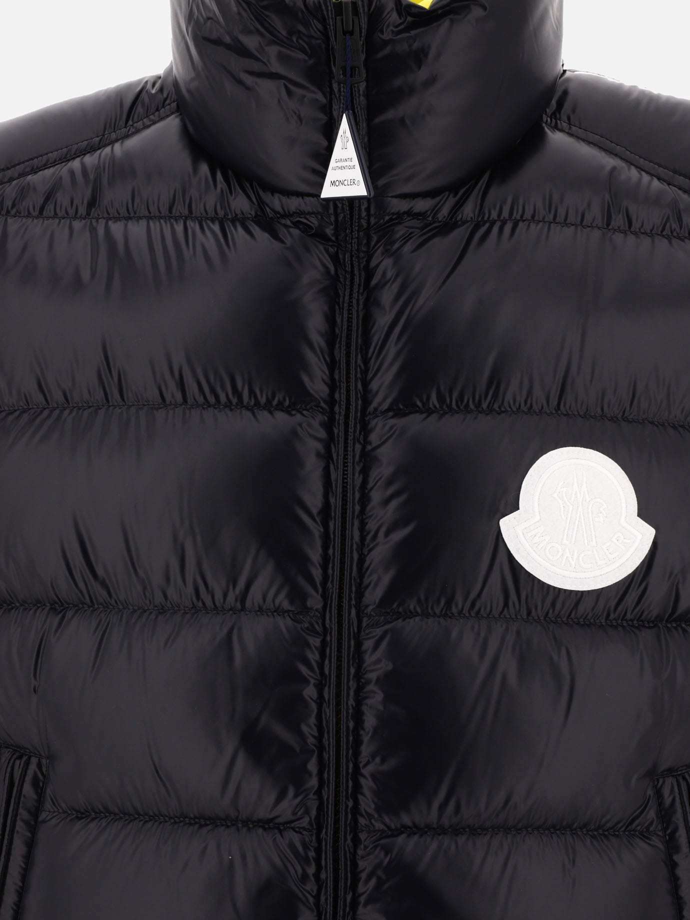 Giacche smanicate 100% polyamide - Padding: down and feathers  Nero - Moncler Uomo | PDP | VIETTI Online Store | thumbnail_3