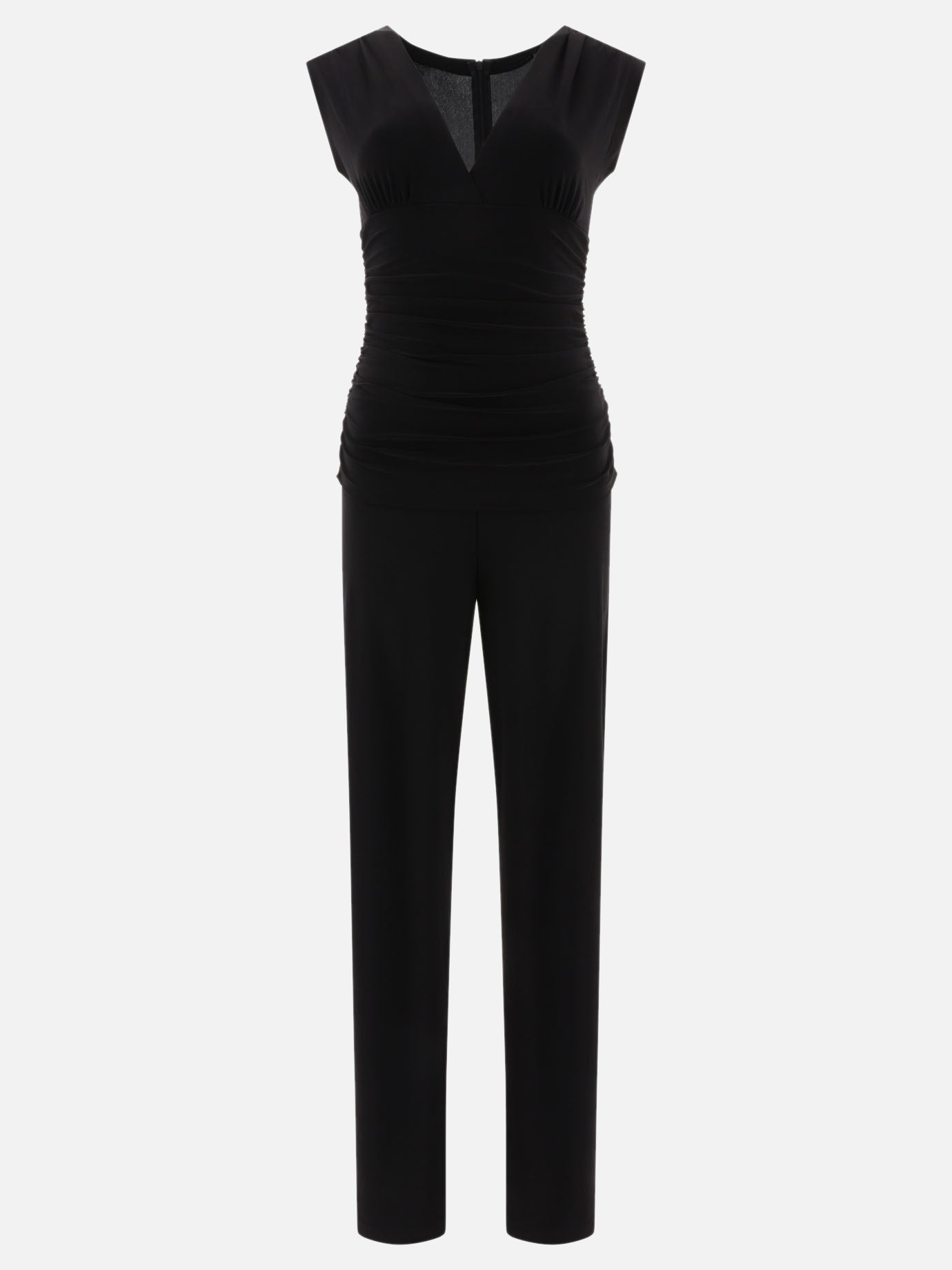 V-neck jumpsuit