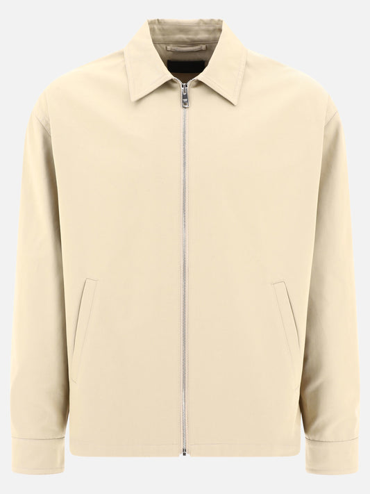 Overshirt with zipper