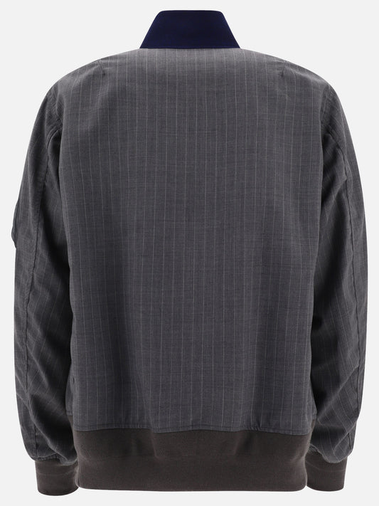 Bomber jackets 24-03339M  Grey - Sacai Men | PLP | VIETTI Online Store | 2
